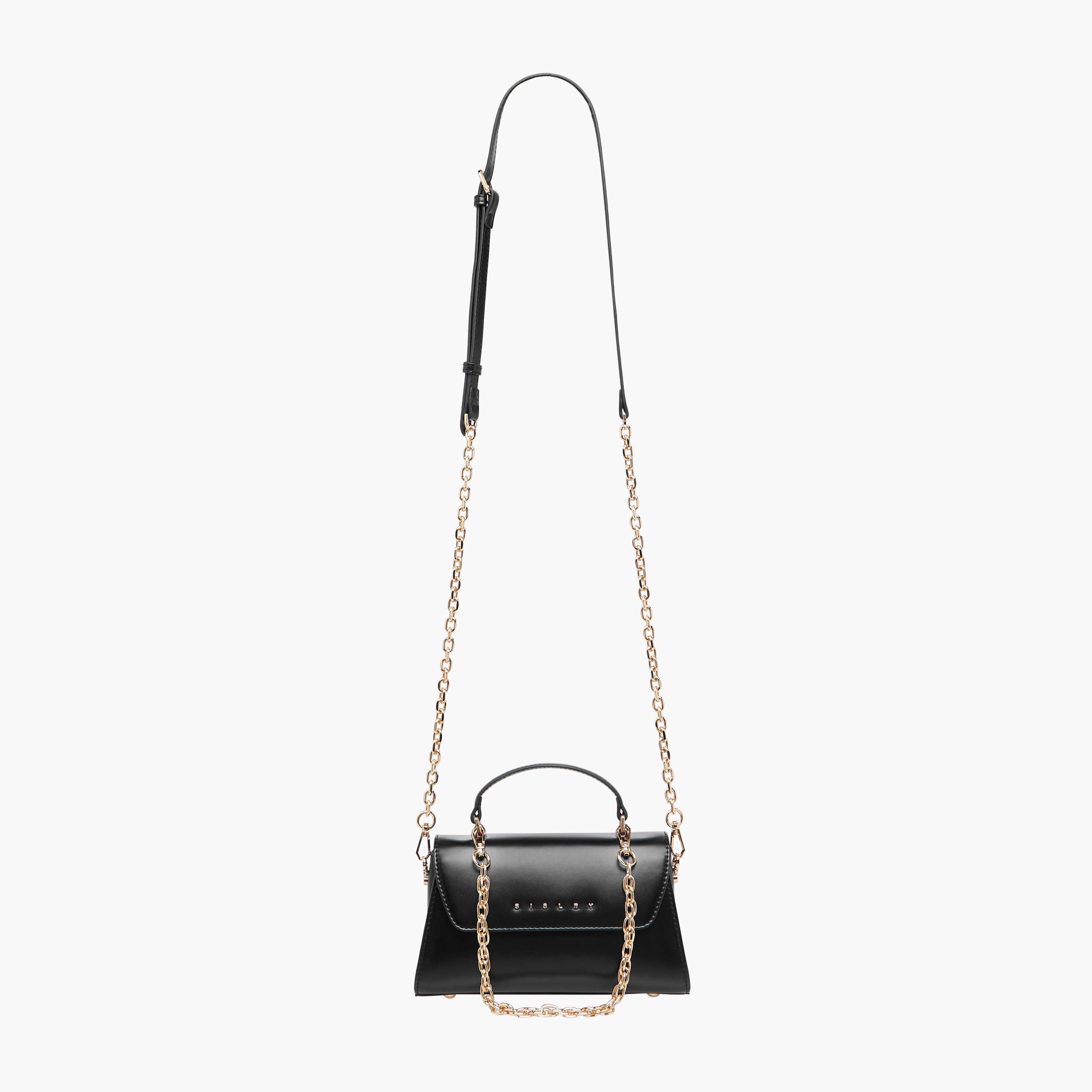 Sisley Solid Crossbody Bag with Detachable Chain Strap-women-bagsandwallets-handbags-image-3