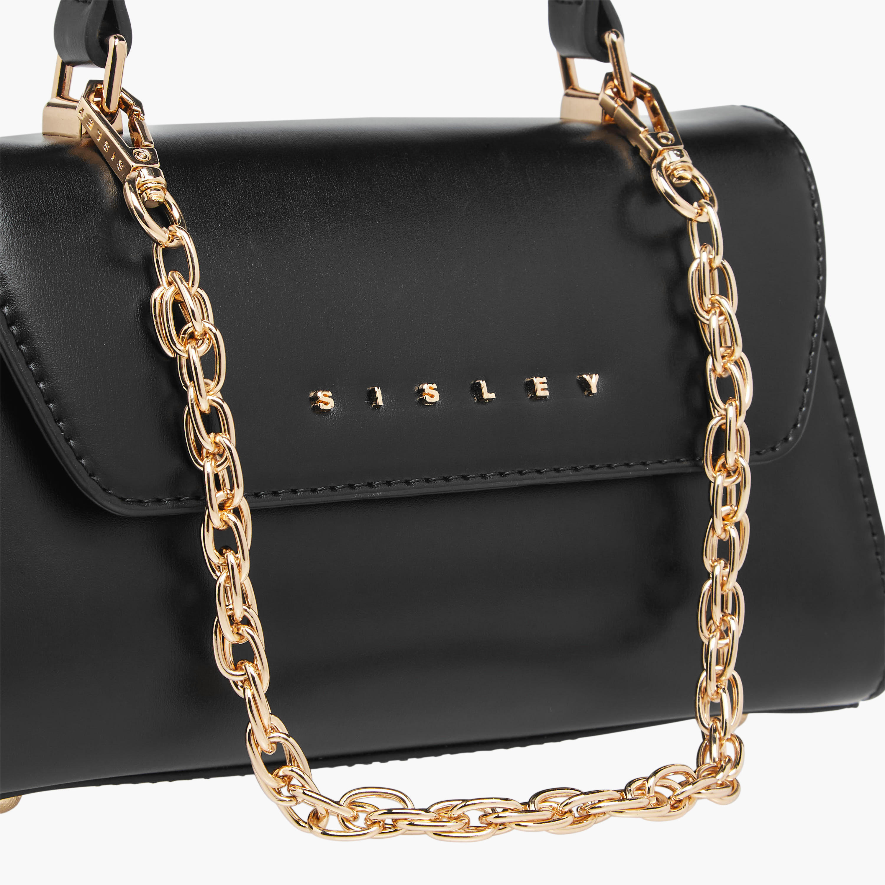 Sisley Solid Crossbody Bag with Detachable Chain Strap-women-bagsandwallets-handbags-image-5