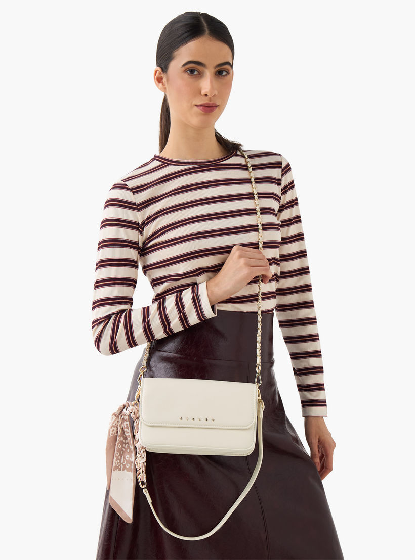 شنطة كروس بودي سادة بتفاصيل وشاح من سيسلي-women-bagsandwallets-handbags-image-2