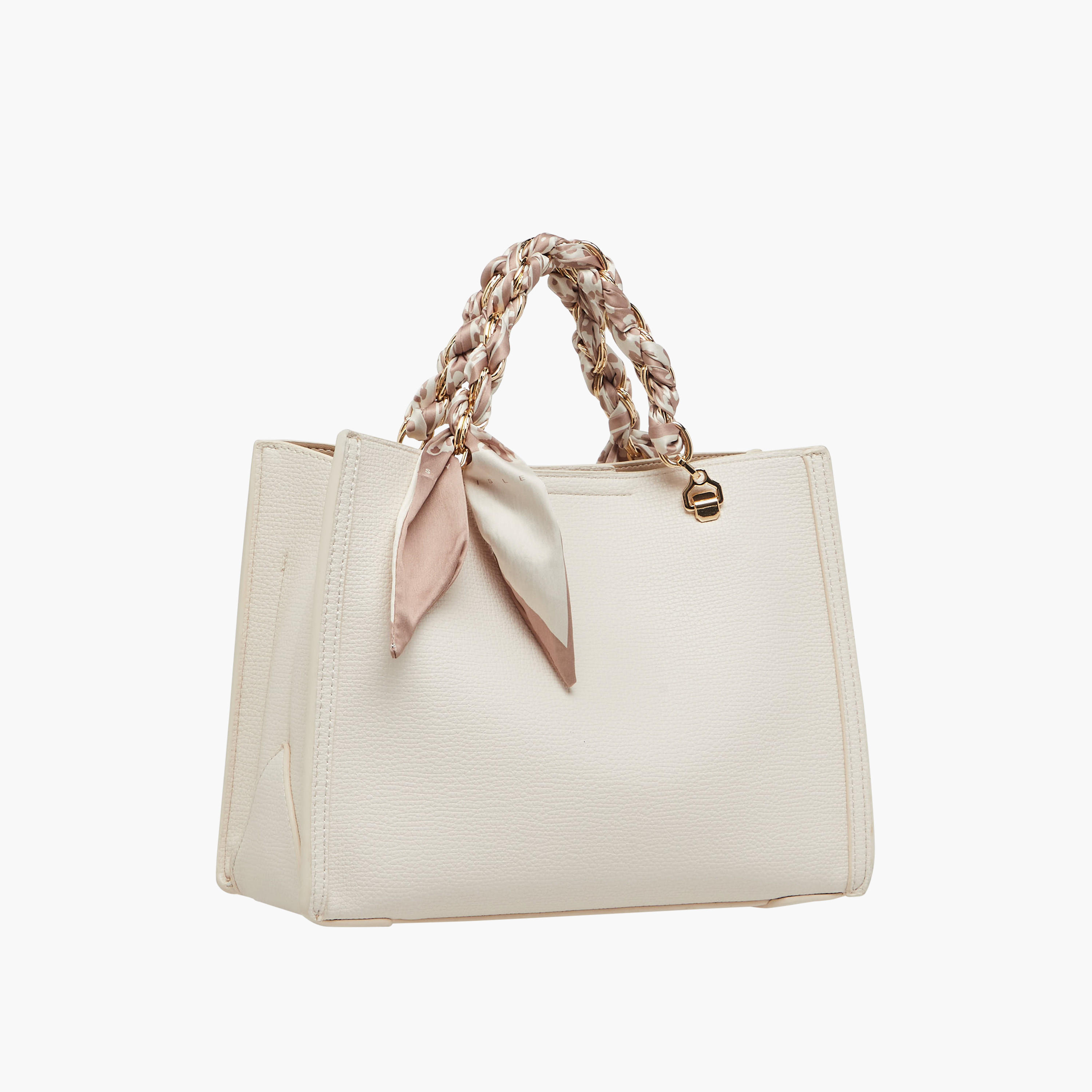 شنطة توت بسحّاب إغلاق وزينة وشاح من سيسلي-women-bagsandwallets-handbags-image-3