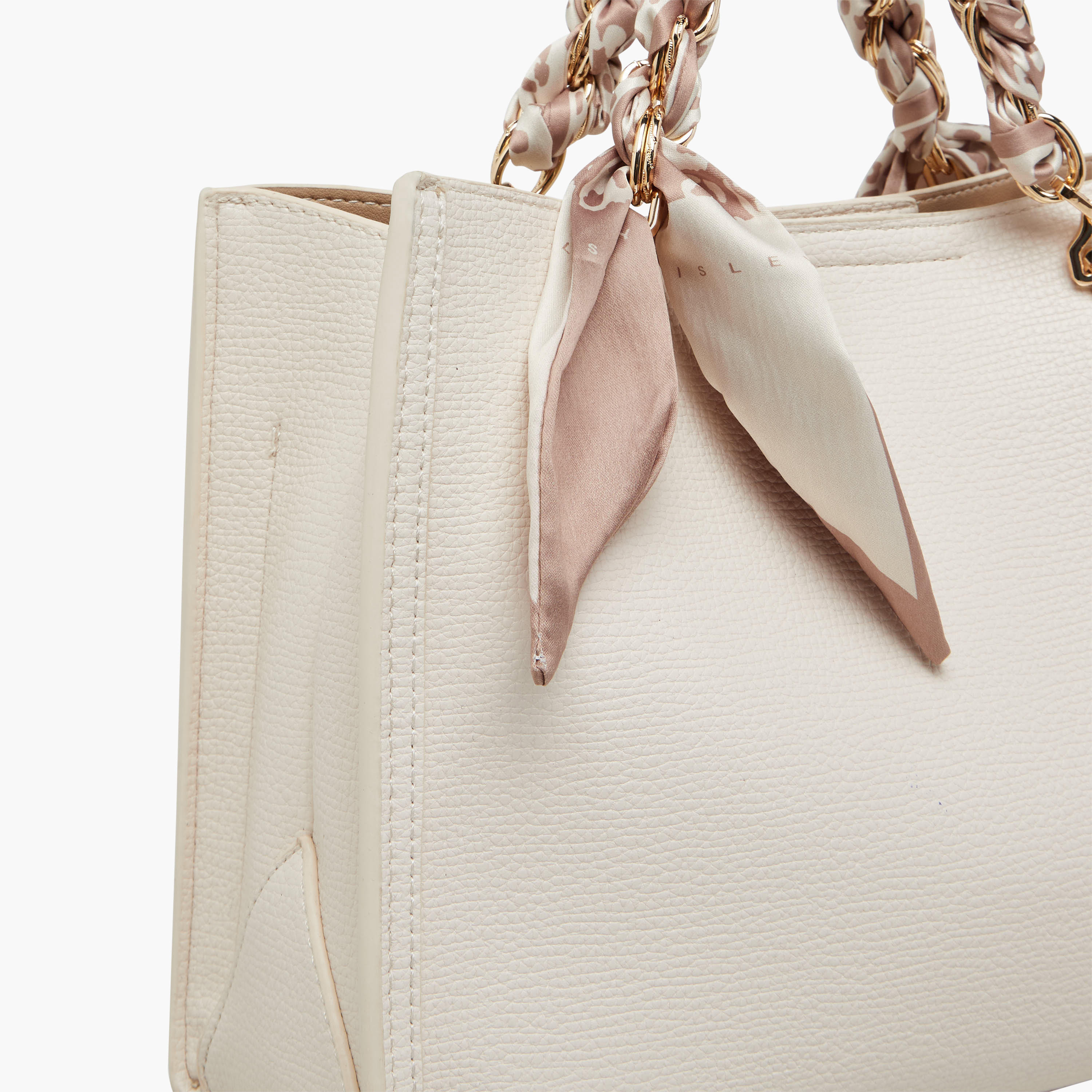شنطة توت بسحّاب إغلاق وزينة وشاح من سيسلي-women-bagsandwallets-handbags-image-5