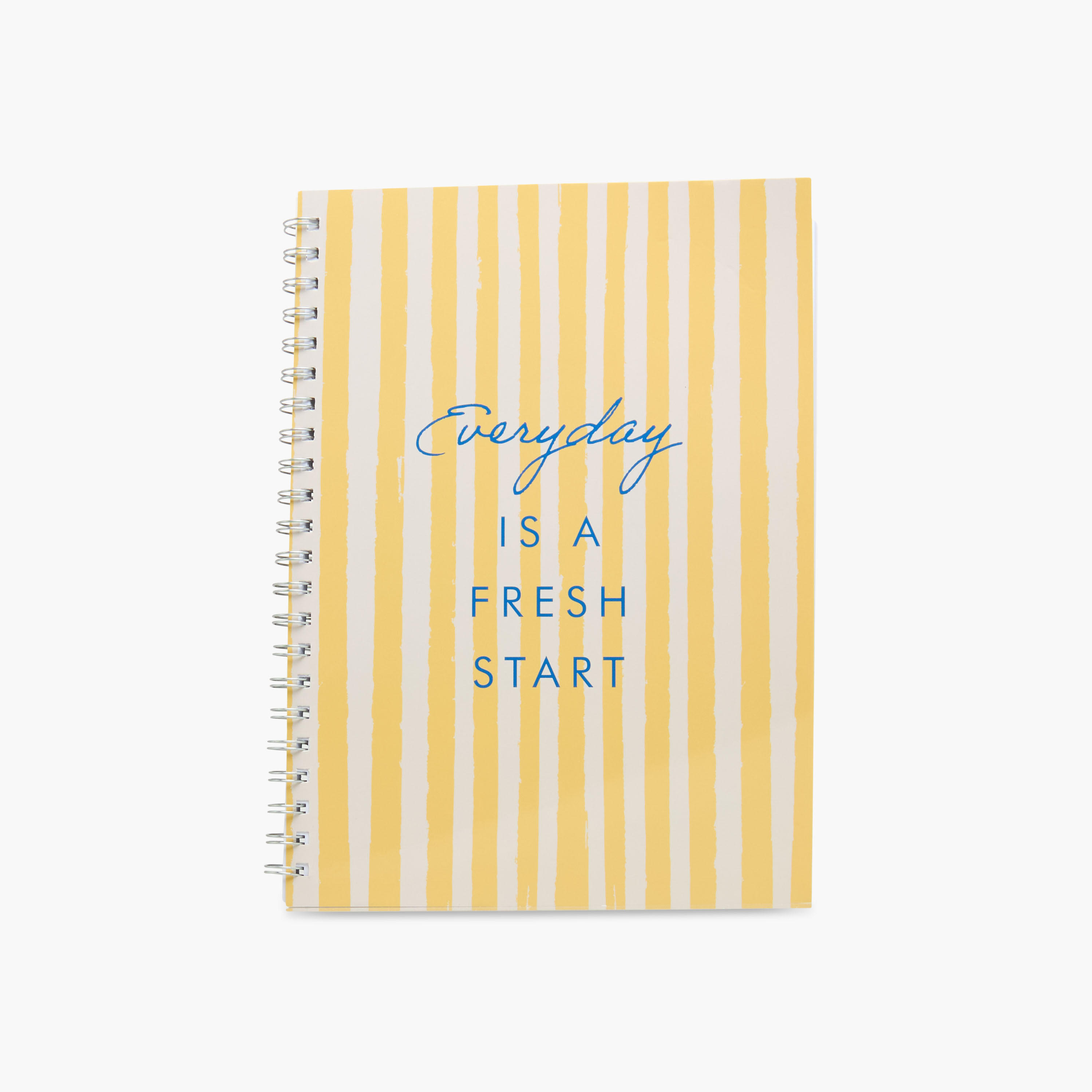 Slogan Print A4 Notebook with Spiral Binding-school-stationery-notebooks-image-1