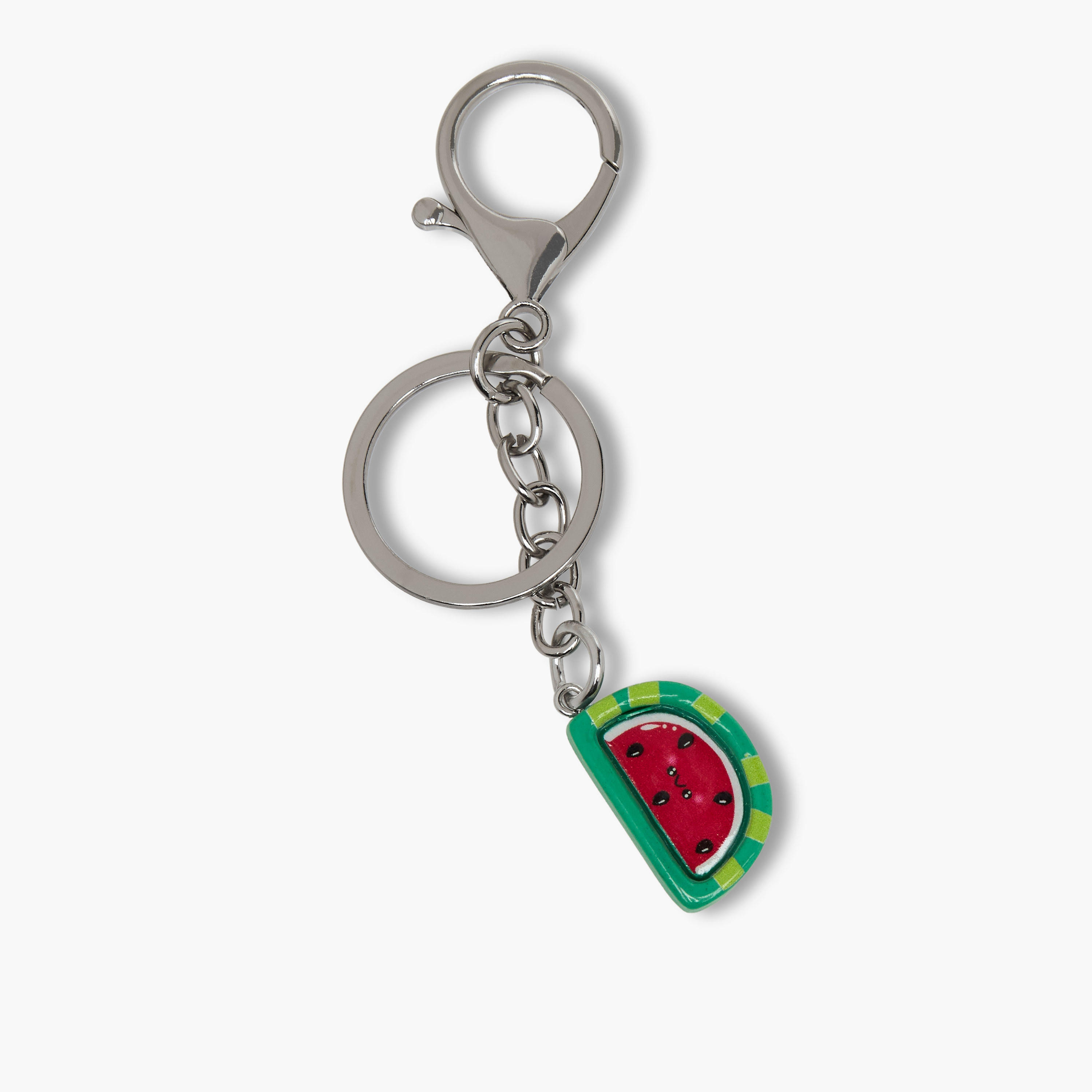 Girls Keyring with Watermelon Charm-girls-accessories-keyringsandbagcharms-image-2
