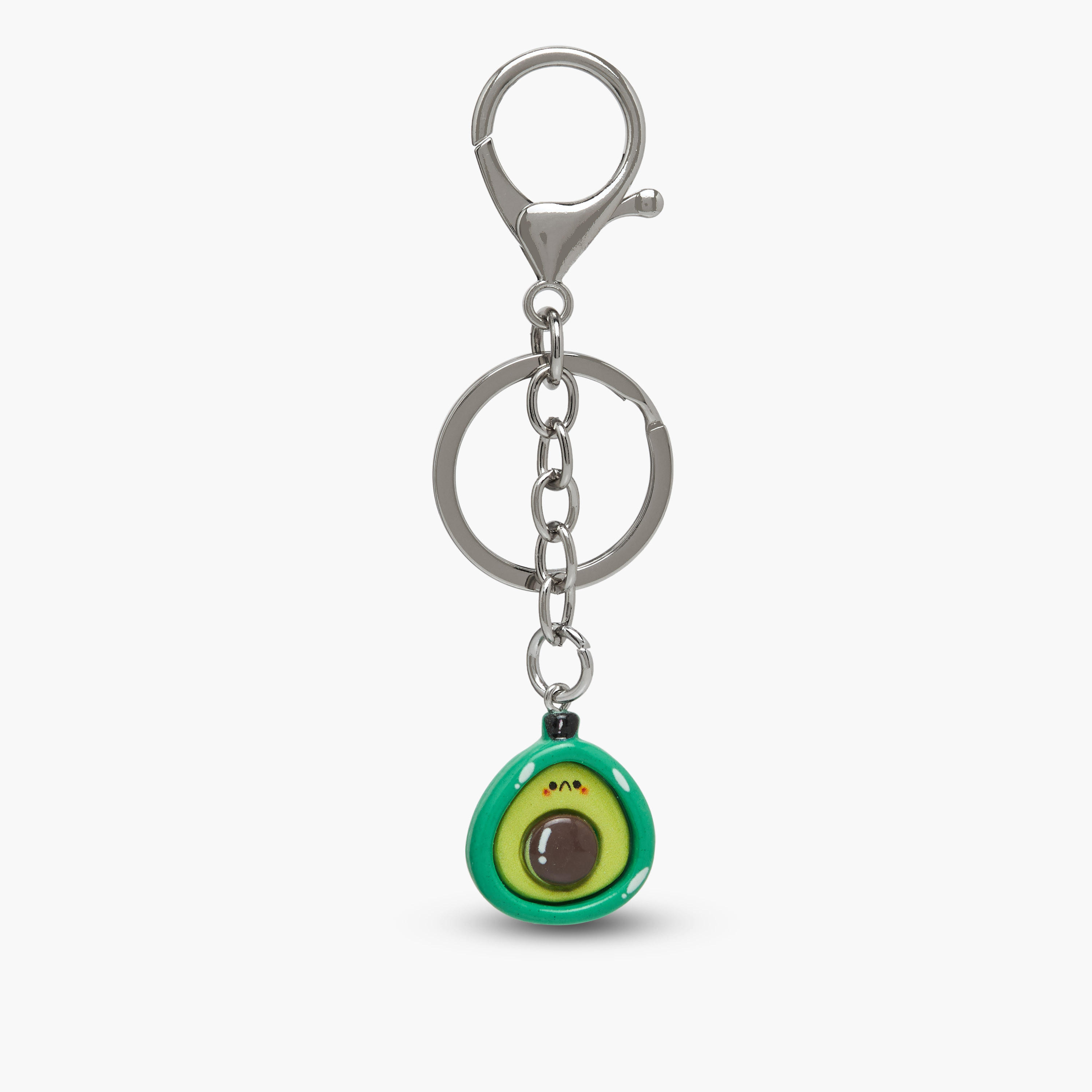 Girls Keyring with Avocado Charm-girls-accessories-keyringsandbagcharms-image-1