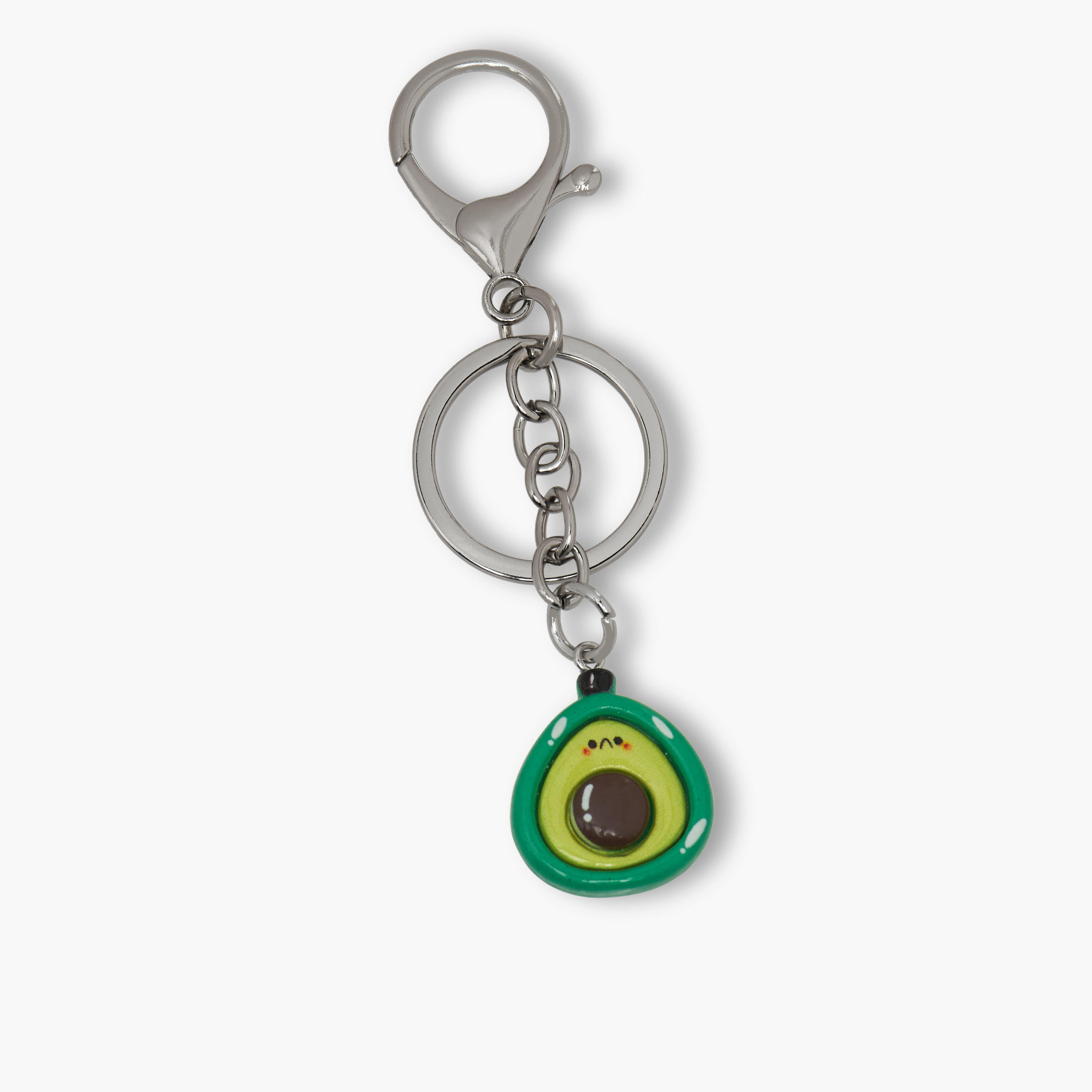 Girls Keyring with Avocado Charm-girls-accessories-keyringsandbagcharms-image-2