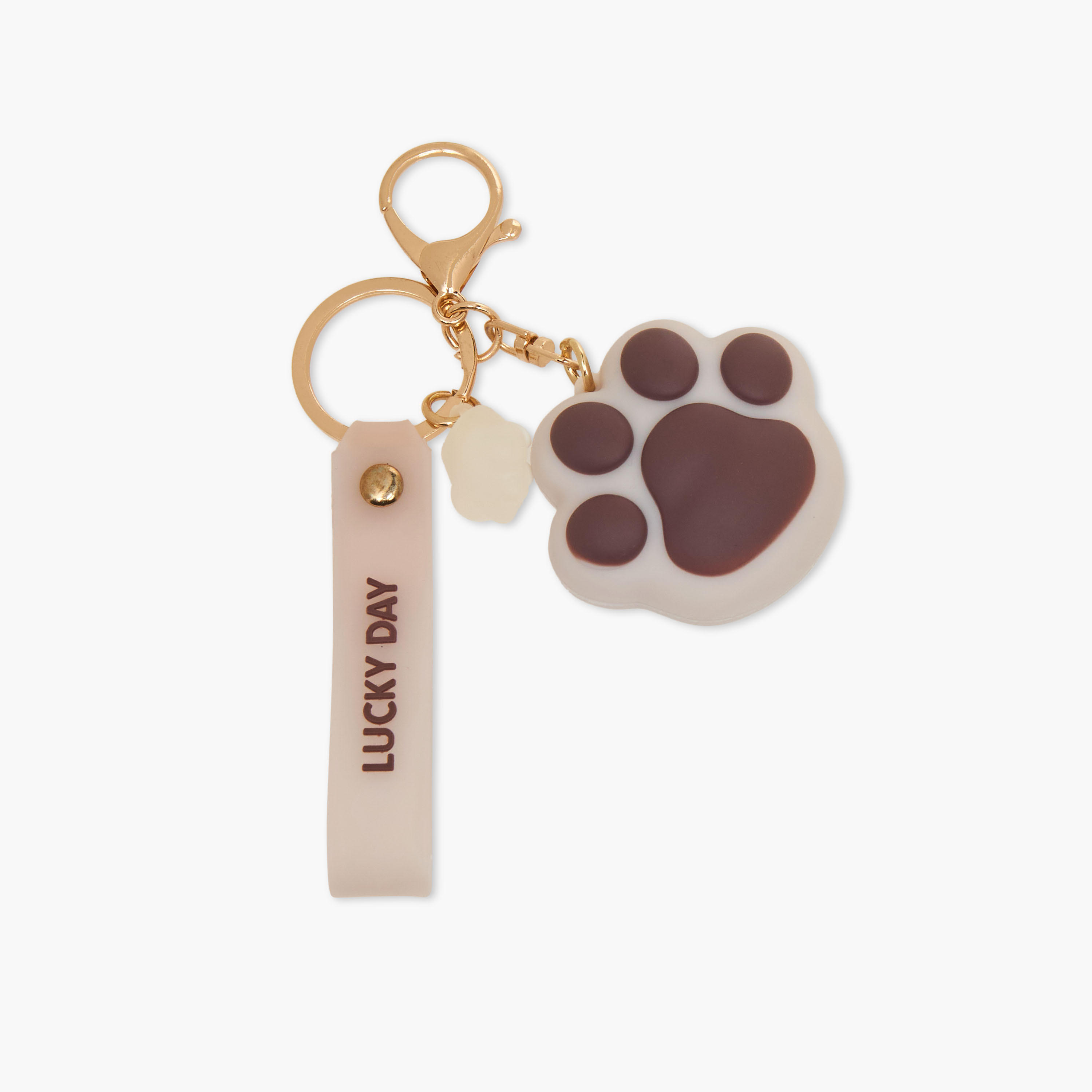 Girls Keyring with Paw Charm-girls-accessories-keyringsandbagcharms-image-2