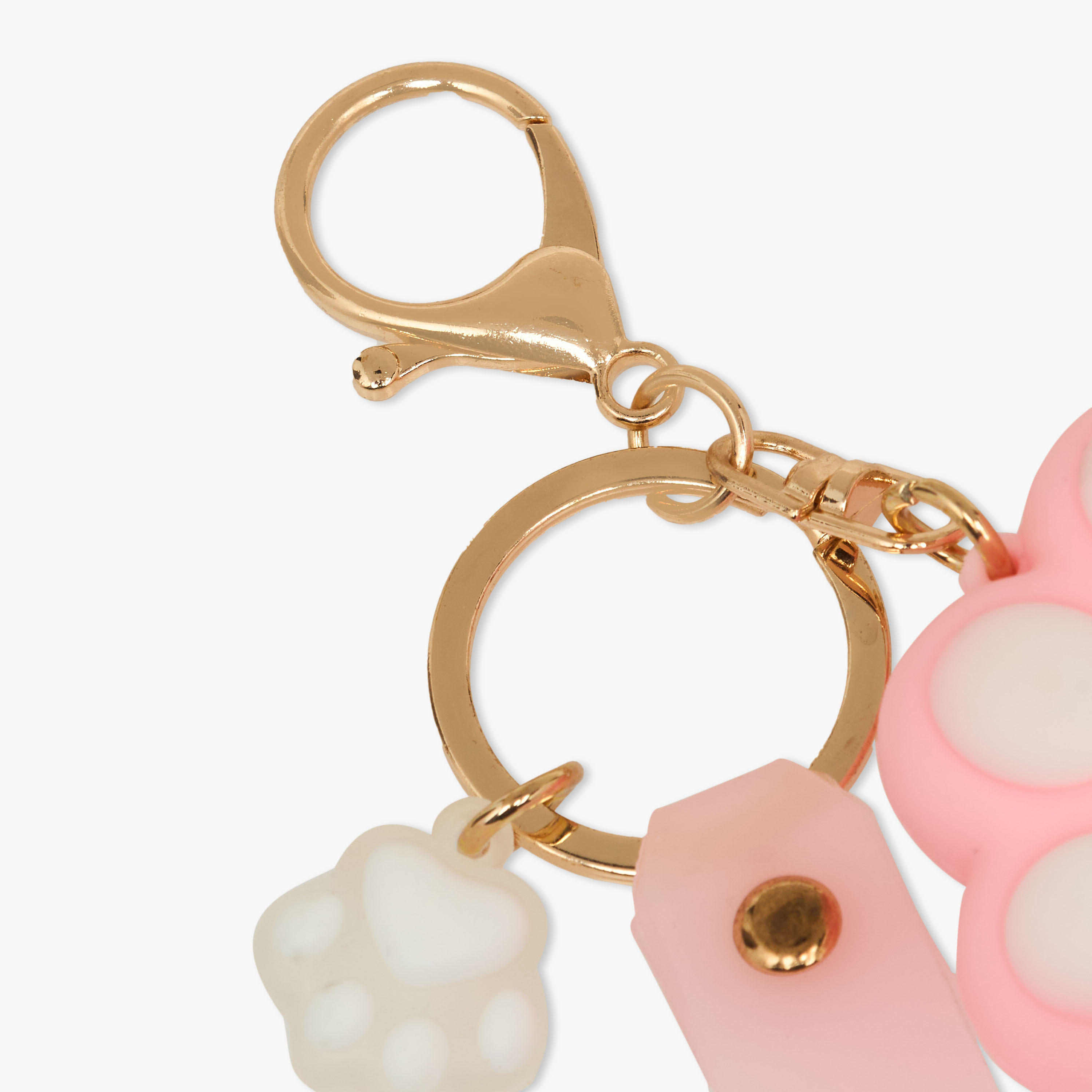 Girls Keyring with Paw Charm-girls-accessories-keyringsandbagcharms-image-4