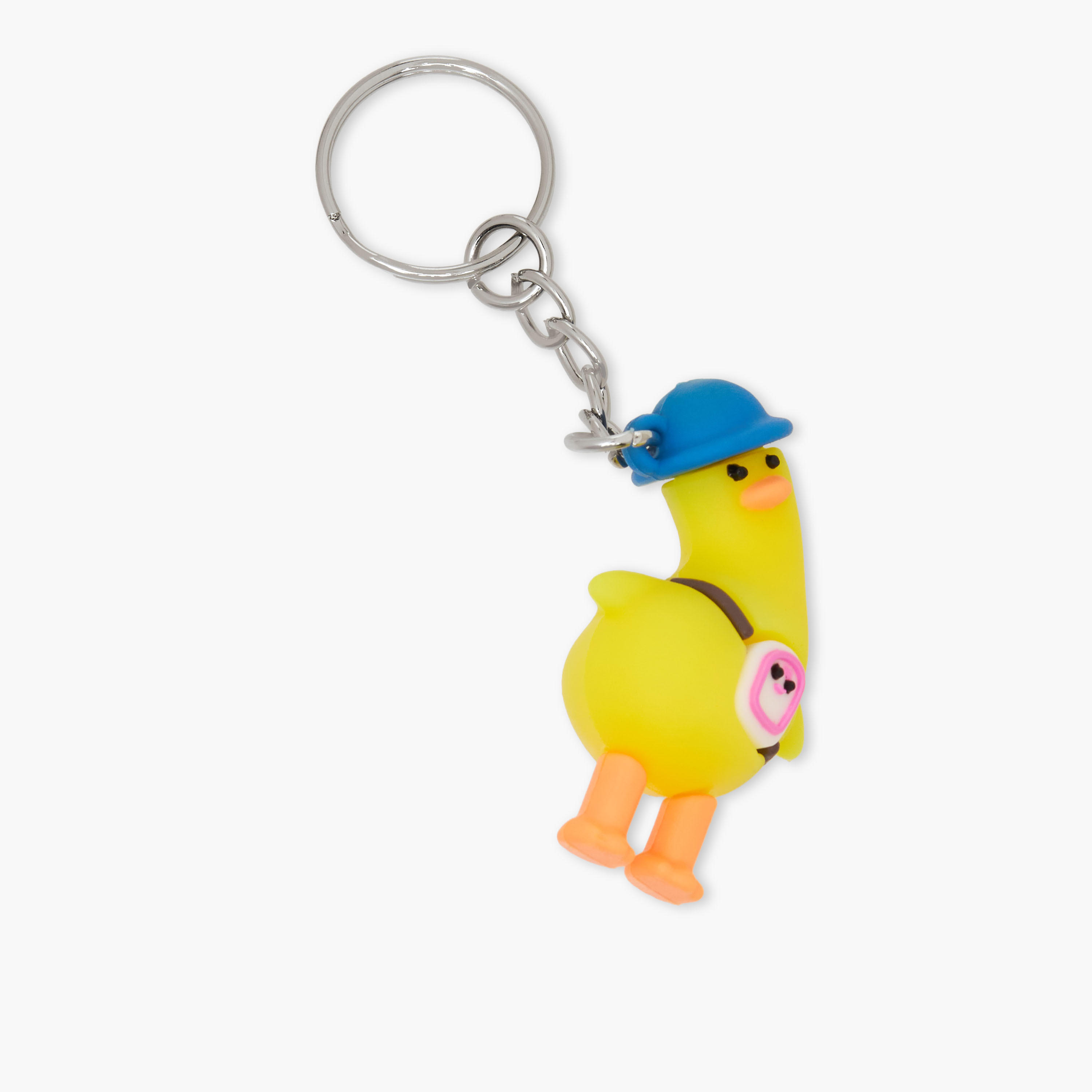 Girls Key Ring with Duck Charm-girls-accessories-keyringsandbagcharms-image-2