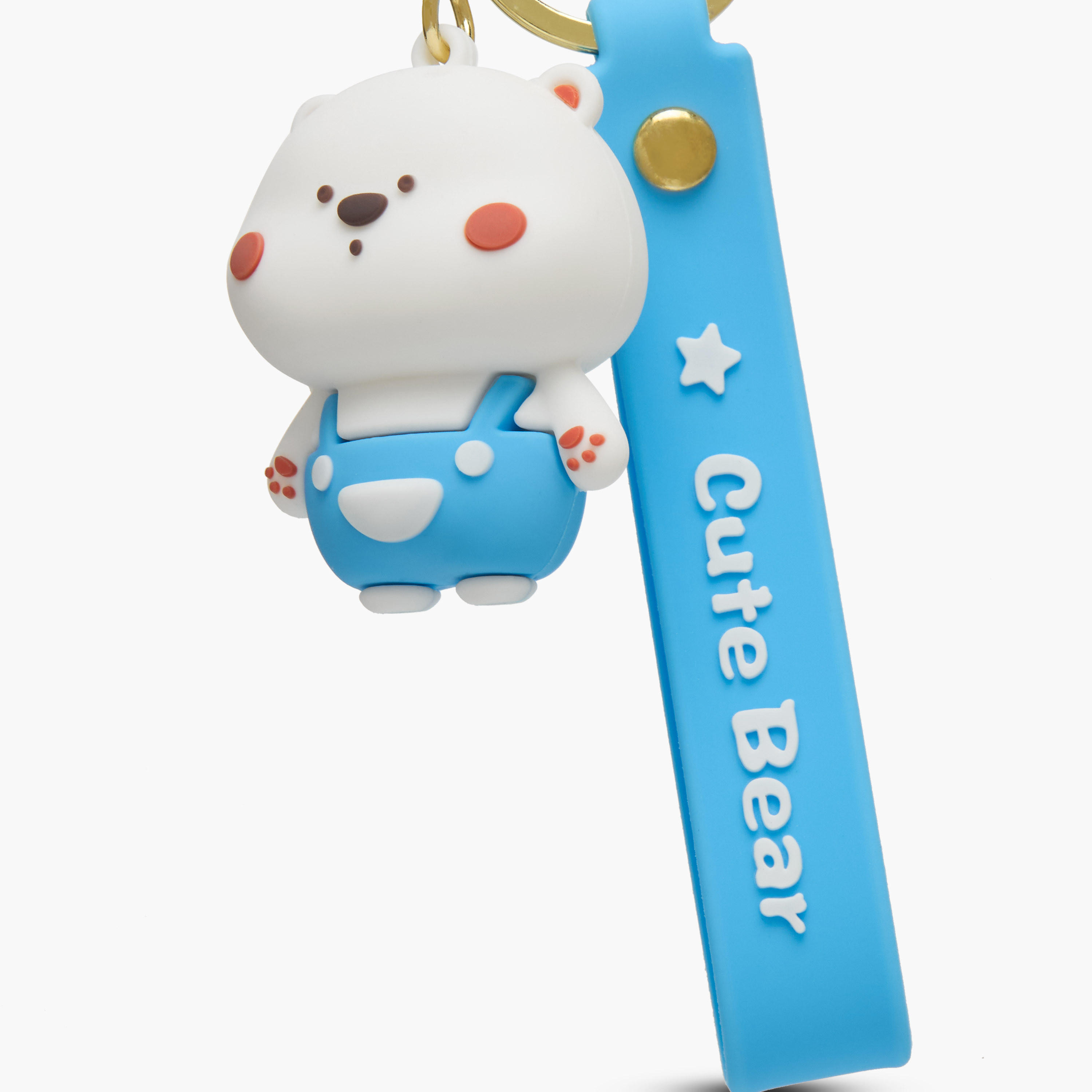 Girls Key Ring with Bear Charm-girls-accessories-keyringsandbagcharms-image-3