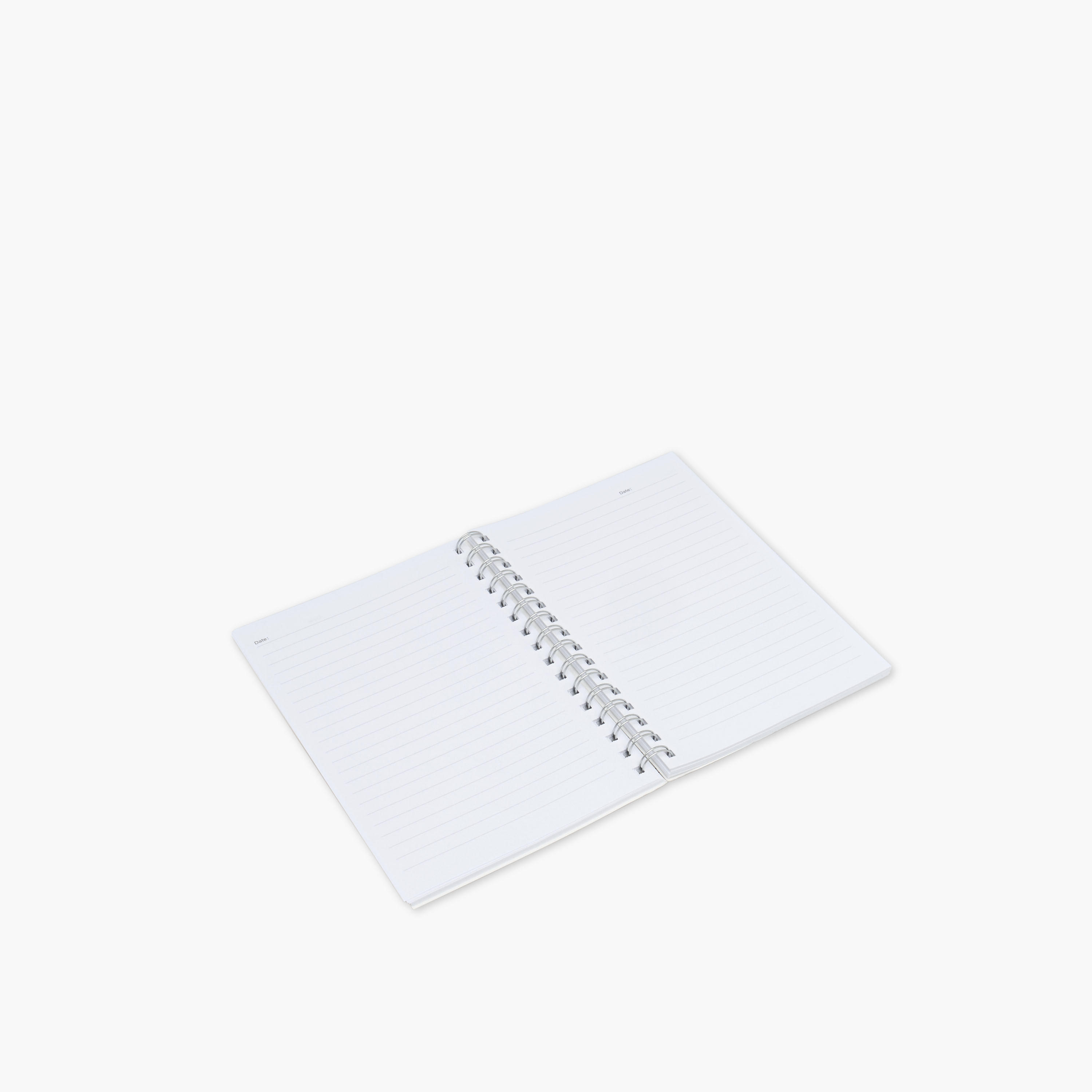 Bow Print A5 Spiral Notebook with Soft Cover-school-stationery-notebooks-image-4