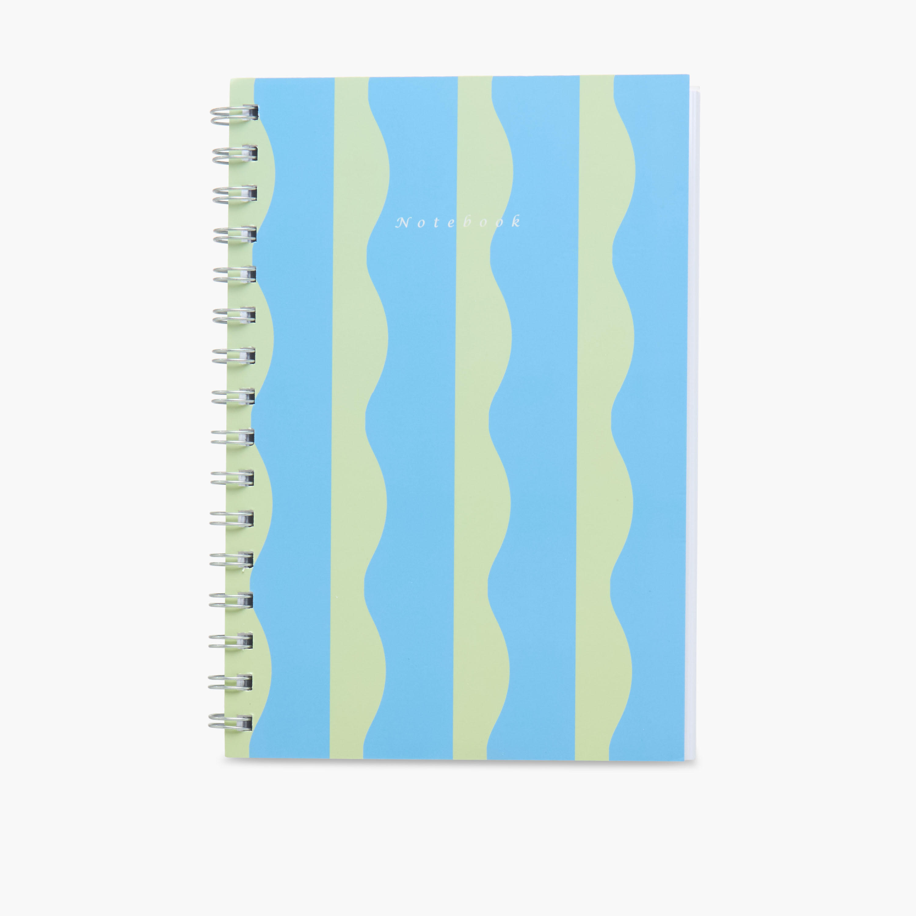Wave Print Spiral Notebook-school-stationery-notebooks-image-1