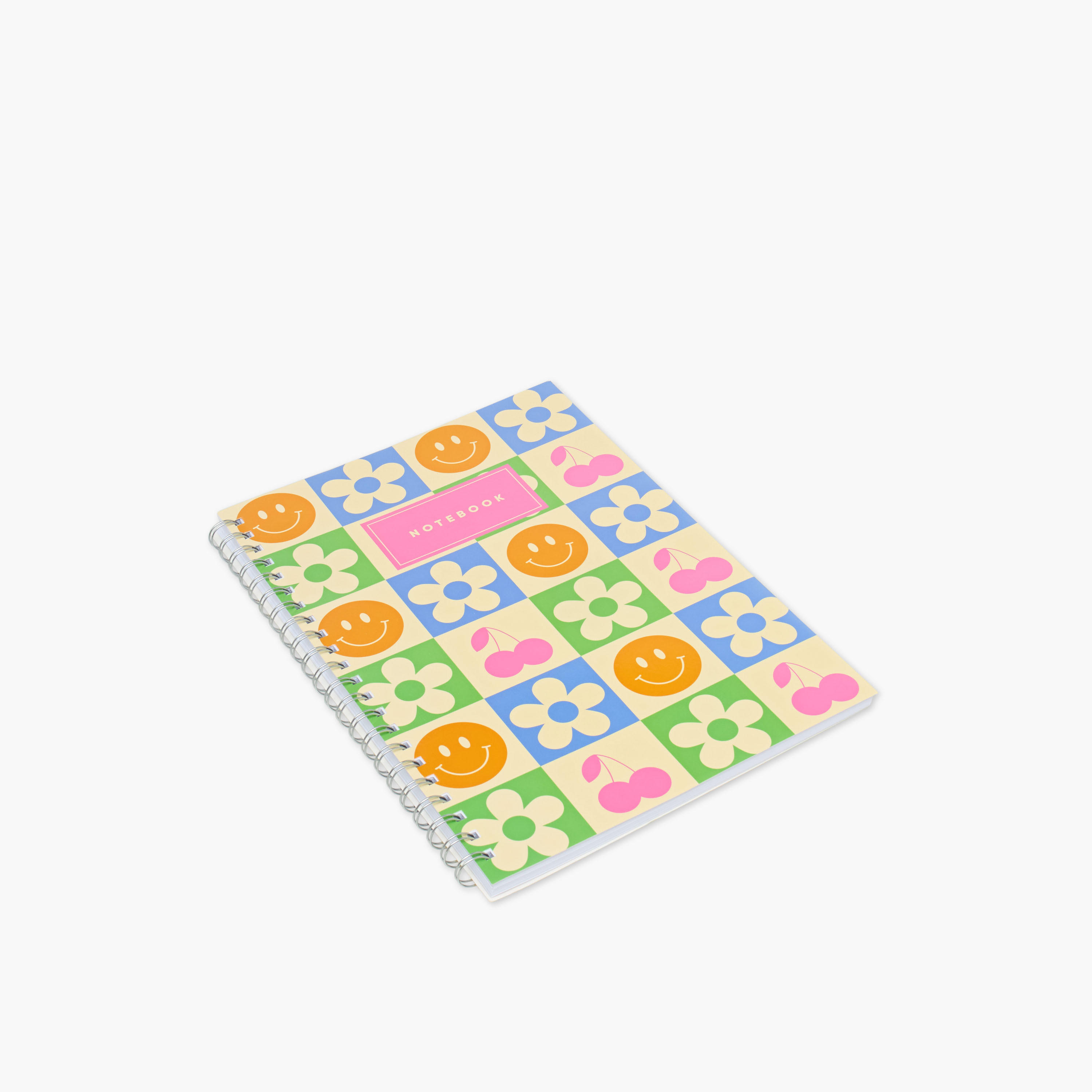 Smiley Print Spiral Notebook-school-stationery-notebooks-image-2
