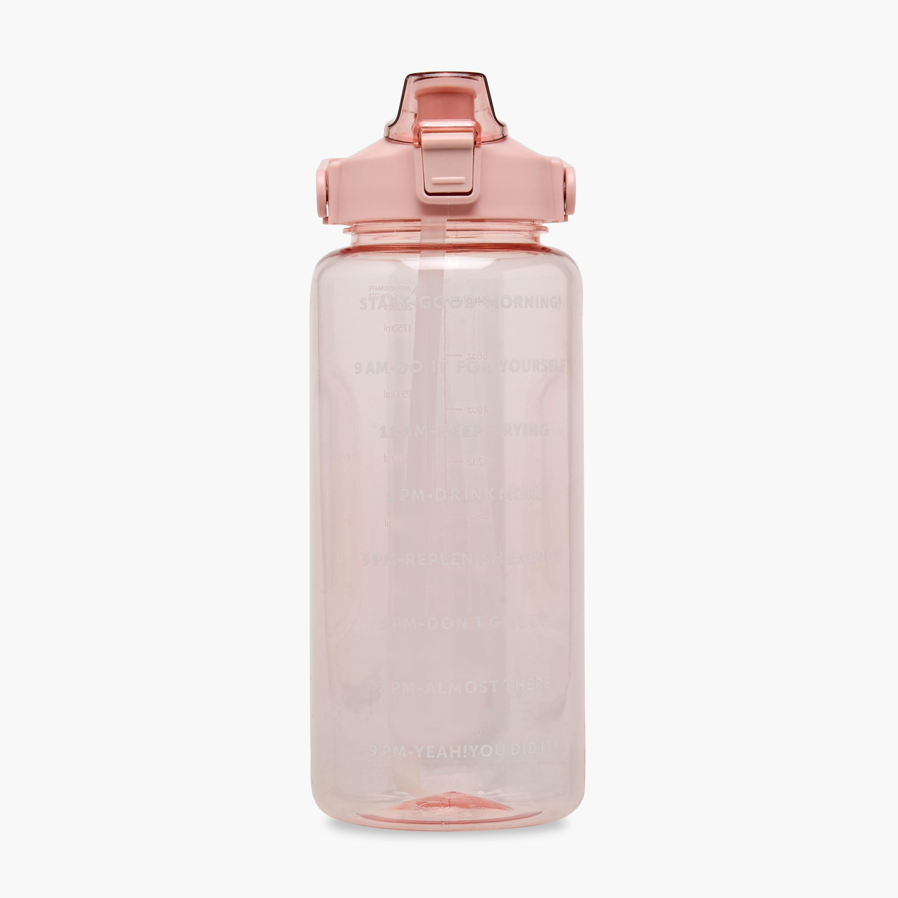 Time Print Single Wall Water Bottle - 2 L-household-dining-drinkserveware-bottles-image-1