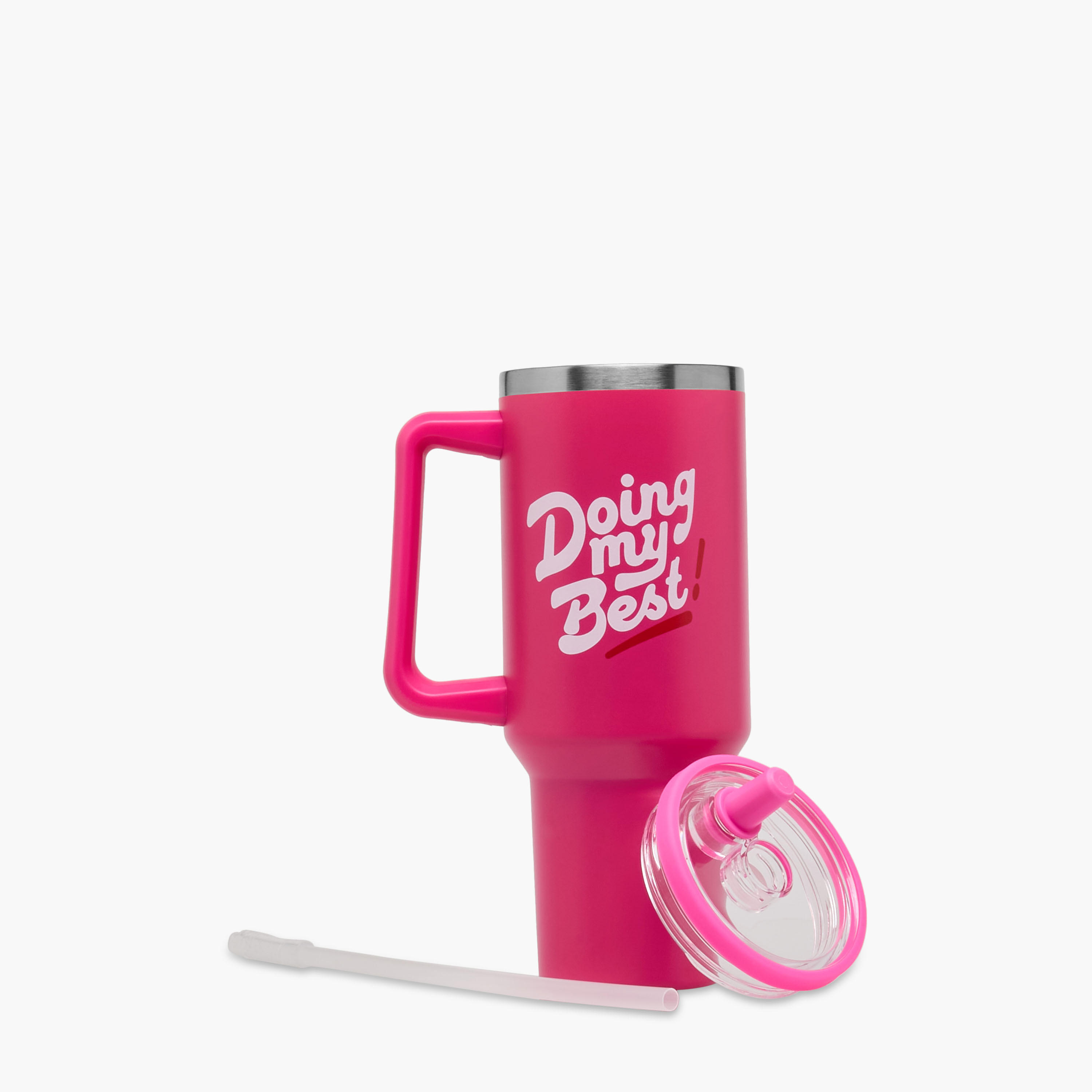 Doing My Best Print Double Wall Vaccum Sipper - 1.2 L-school-waterbottles-image-2