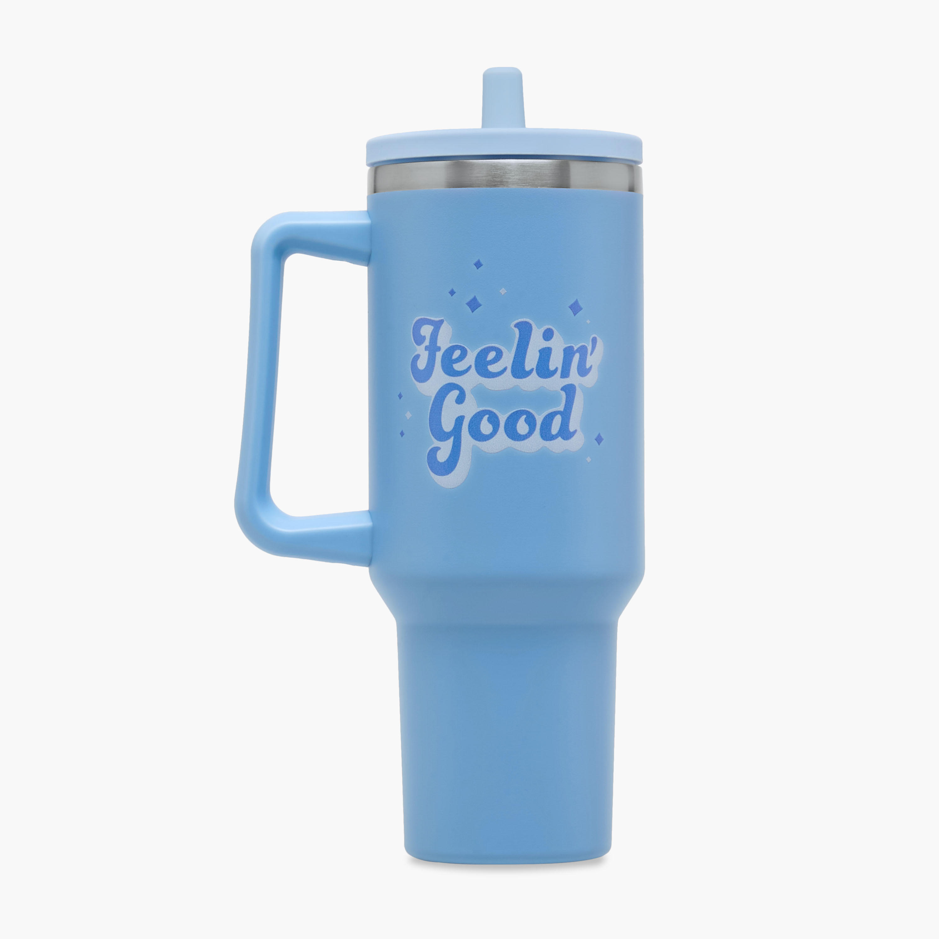 Feelin' Good Print Double Wall Vaccum Sipper - 1.2 L-school-waterbottles-image-1