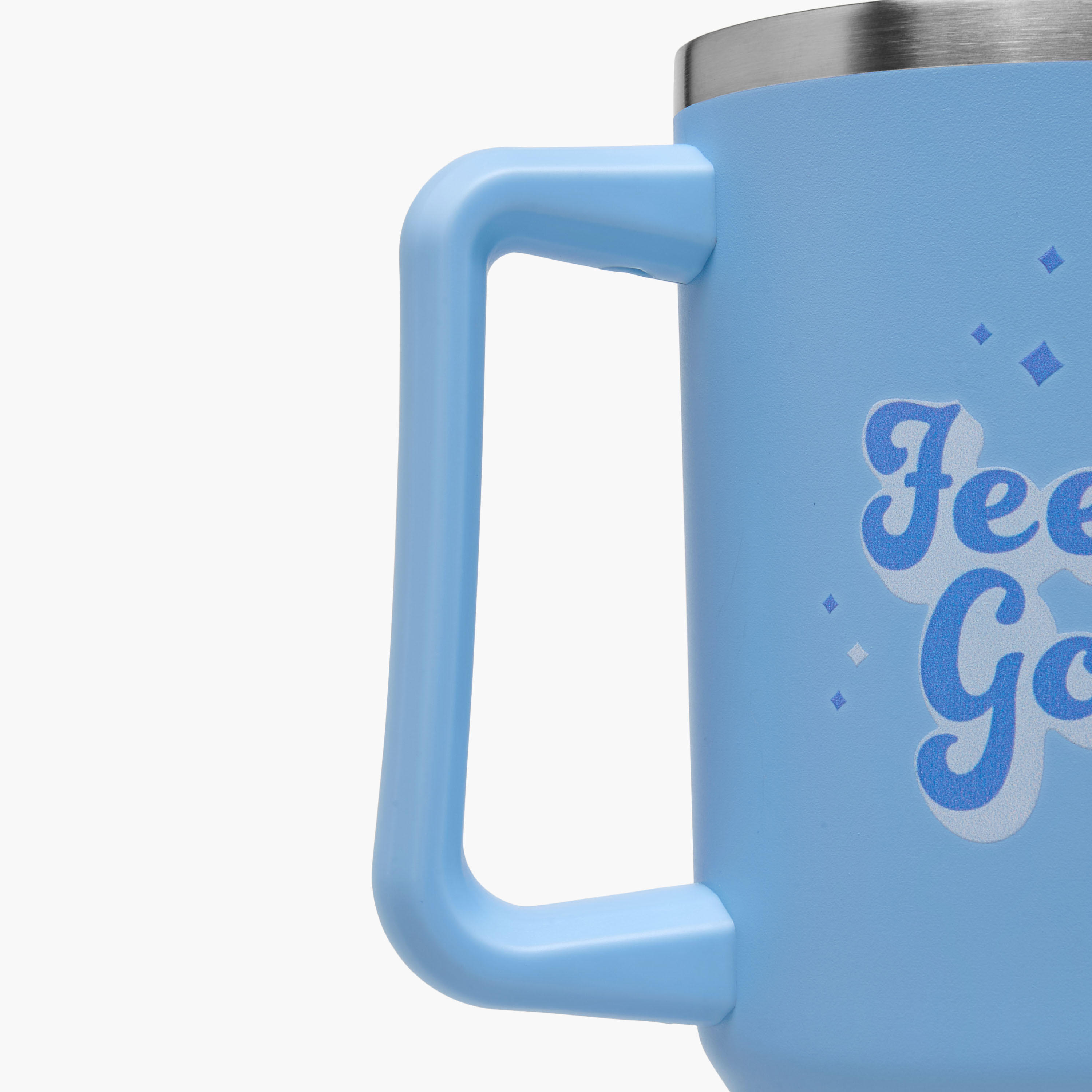 Feelin' Good Print Double Wall Vaccum Sipper - 1.2 L-school-waterbottles-image-5