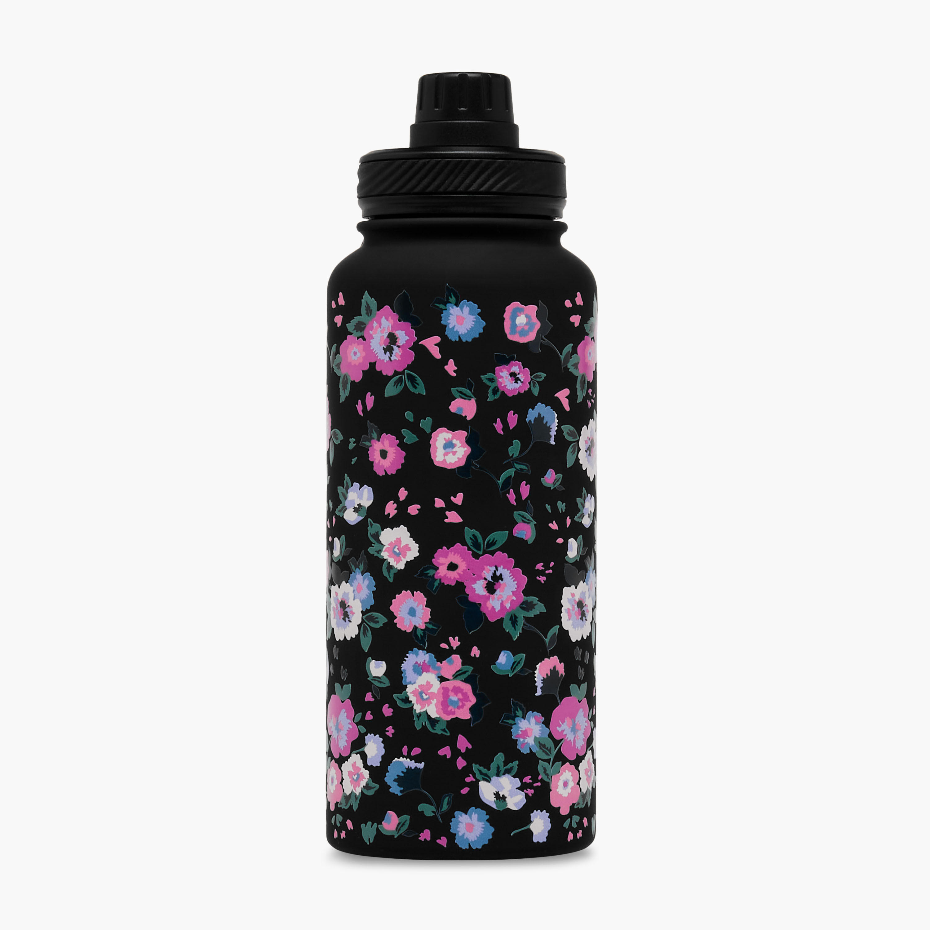 Floral Print Double Wall Water Bottle - 1 L-household-dining-drinkserveware-bottles-image-1