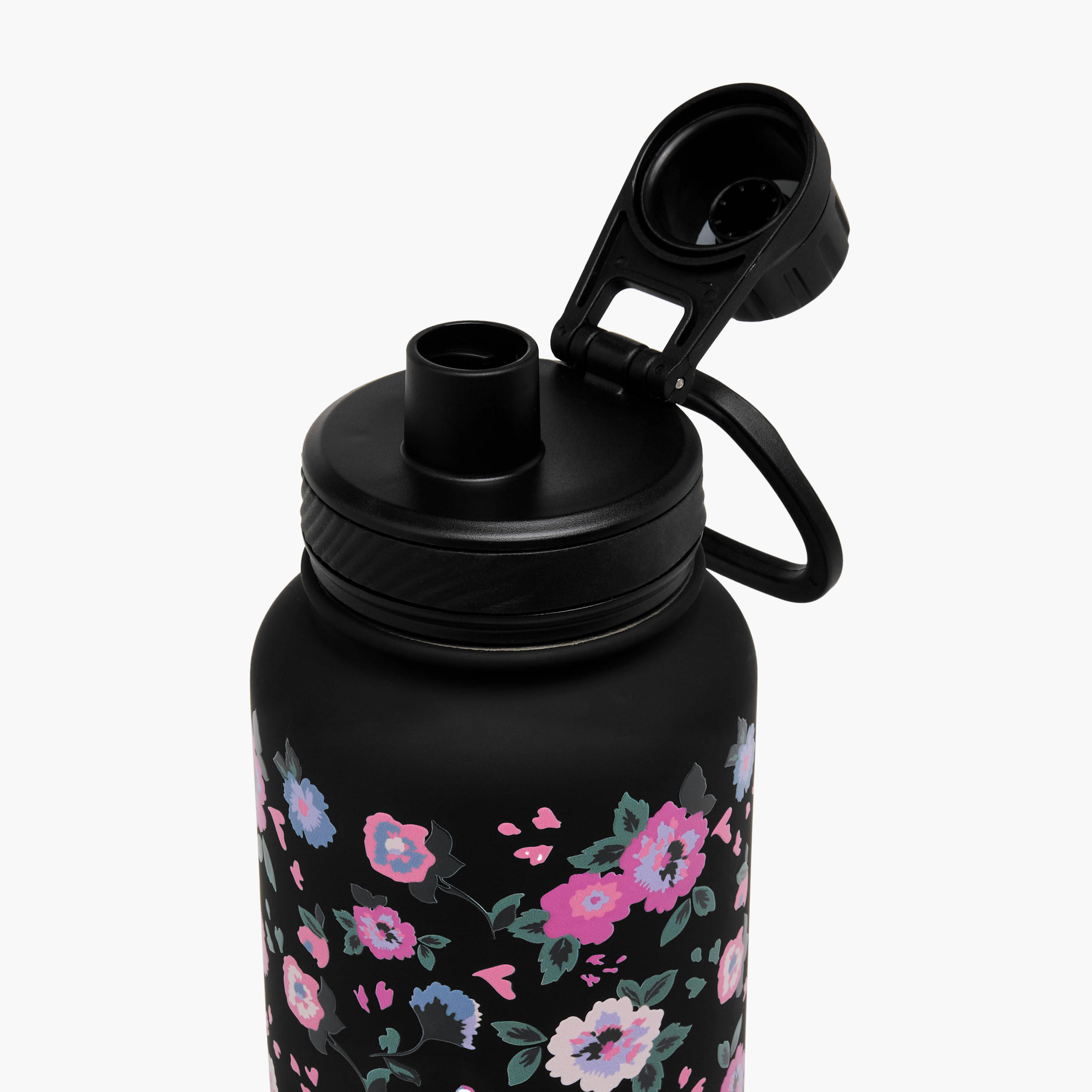 Floral Print Double Wall Water Bottle - 1 L-household-dining-drinkserveware-bottles-image-4