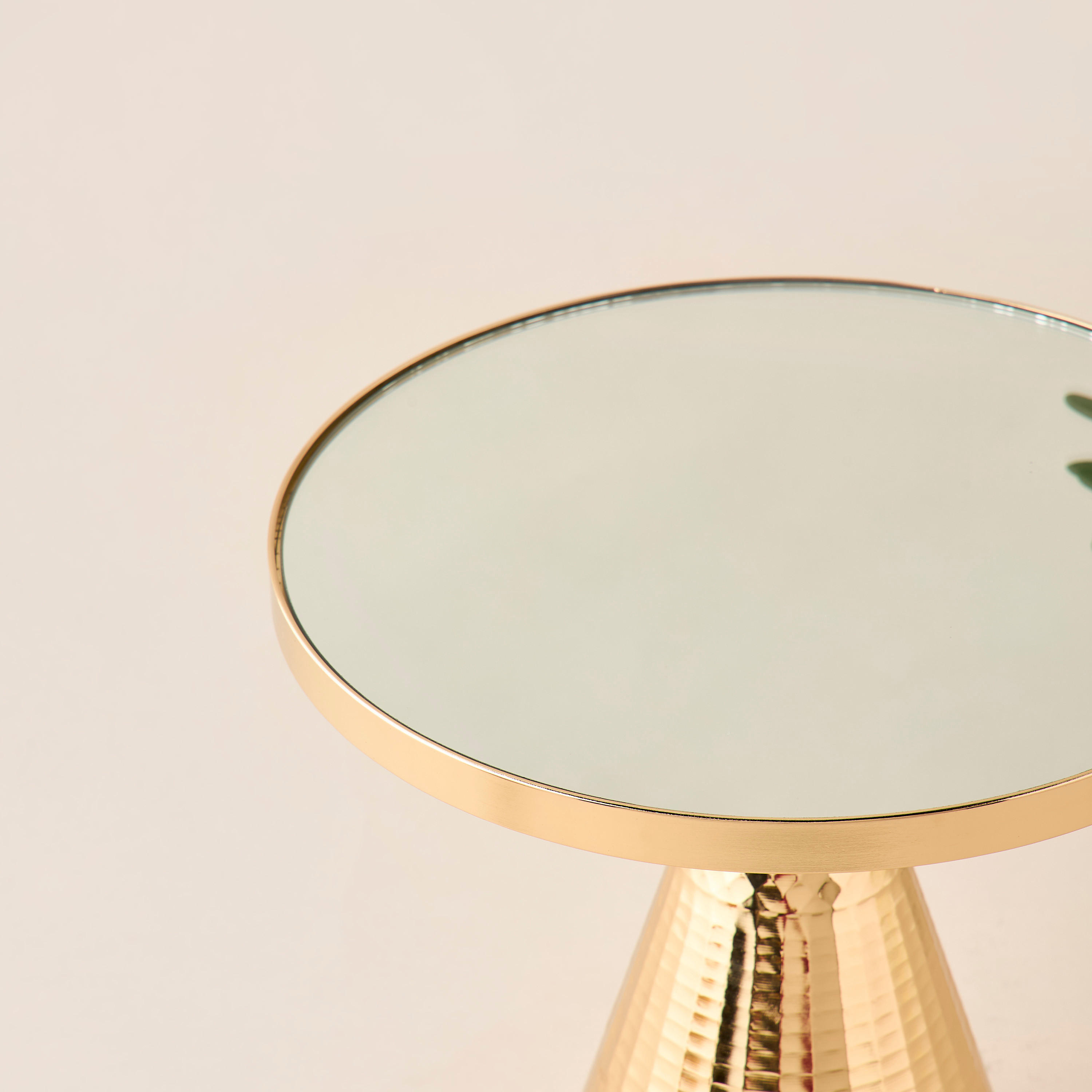 Decorative Stand with Glass Base - 26x23 cms-household-decor-boxesandtrays-image-4