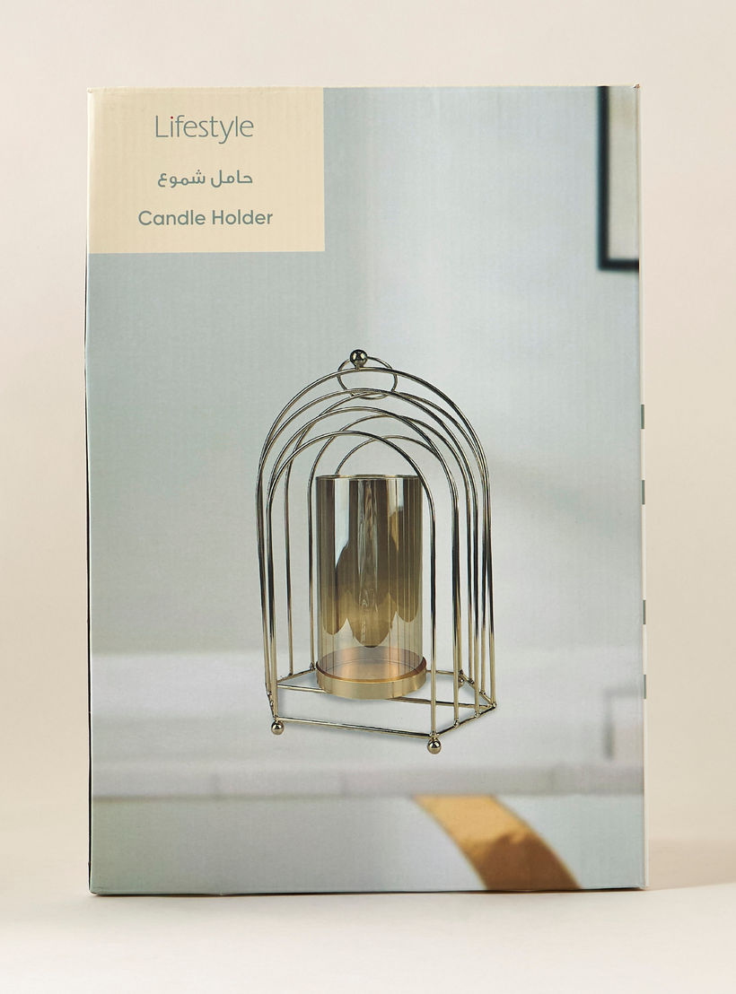 Metal Candleholder with Glass Tube-household-decor-candleholdersandlanterns-image-5