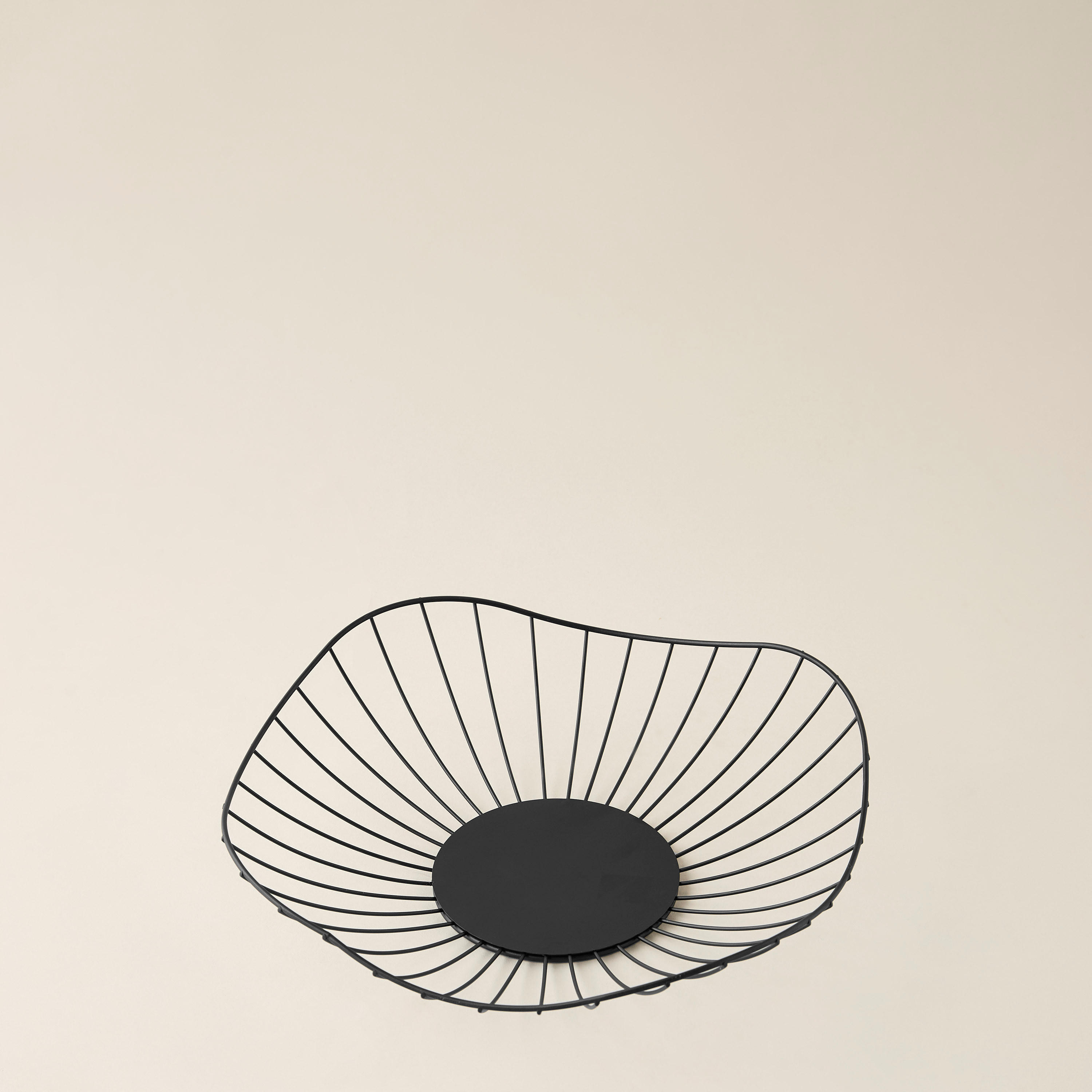 Decorative Metal Basket - 27x7 cms-household-storage-storagesolutions-storageboxesandbaskets-image-3