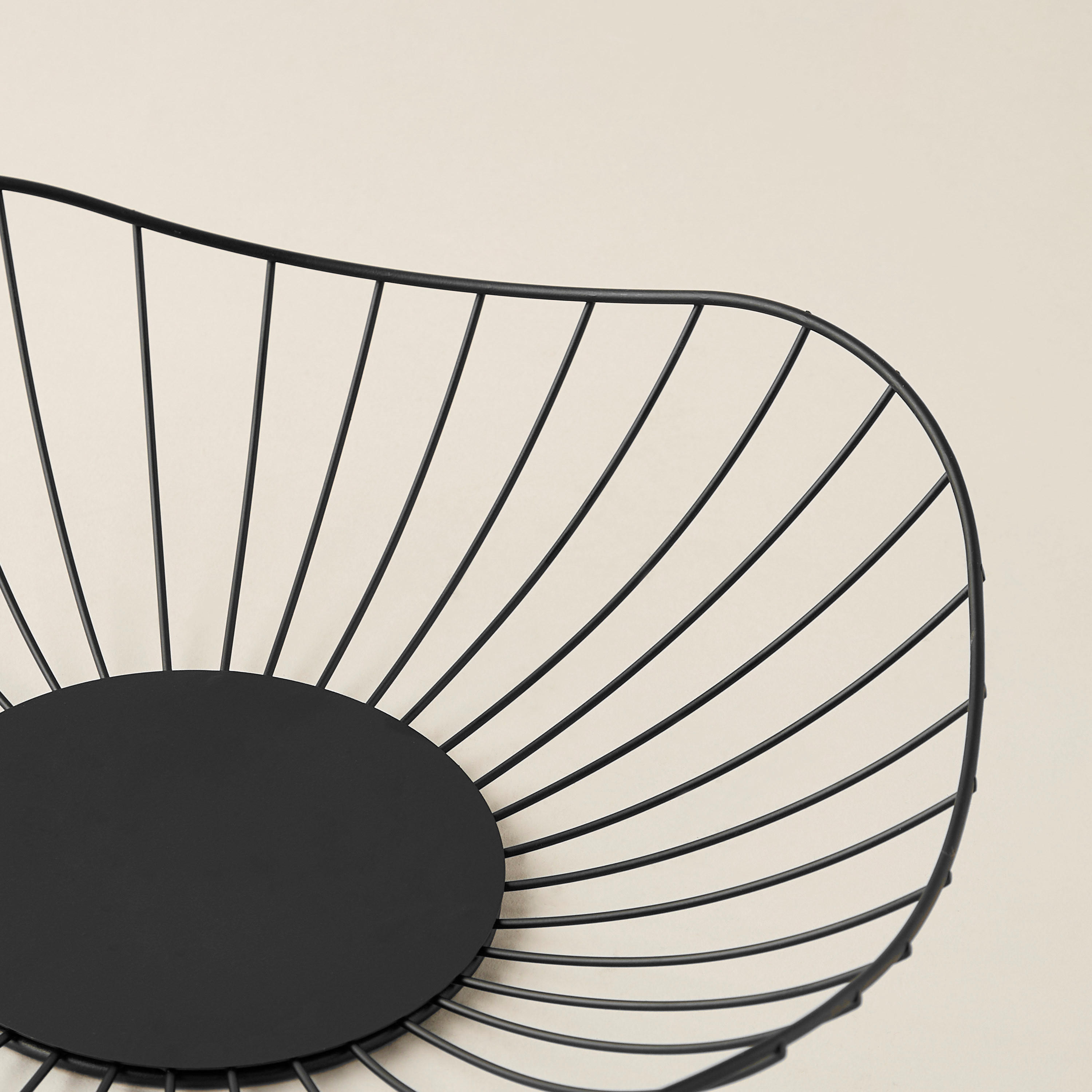 Decorative Metal Basket - 27x7 cms-household-storage-storagesolutions-storageboxesandbaskets-image-4