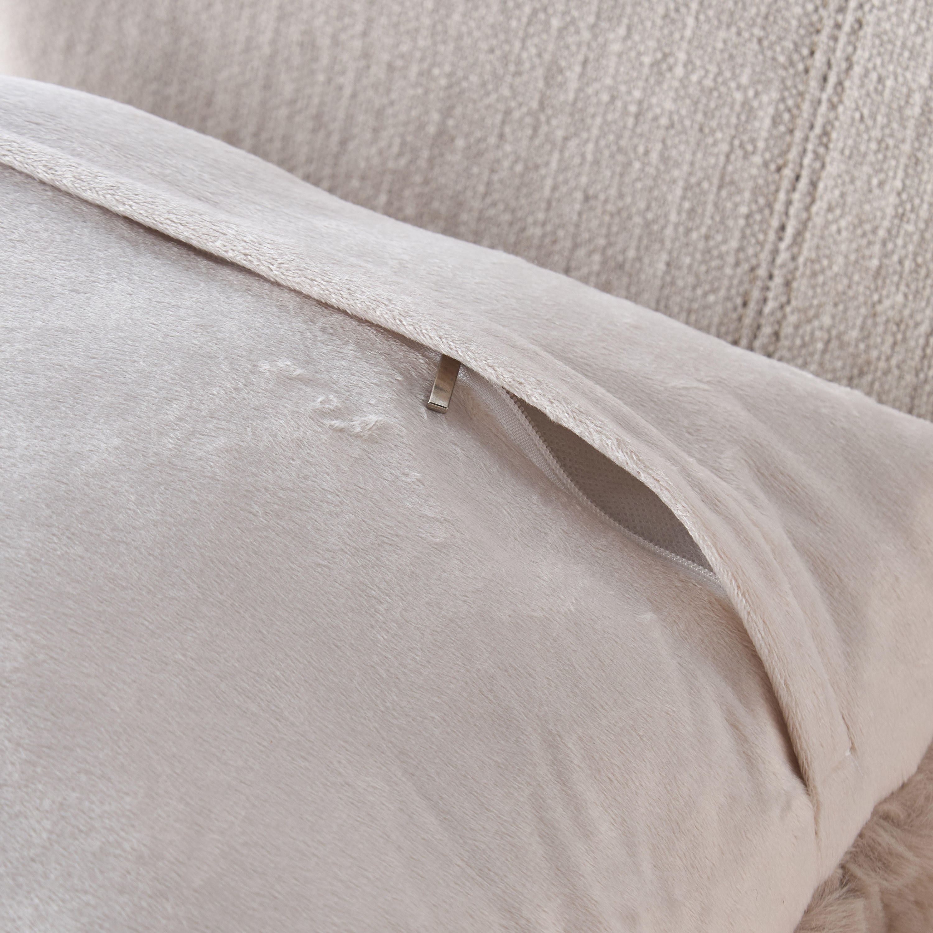 Gia Como - Bubble Rabbit Fur Cushion - Oyster† -household-cushionsandthrows-filledcushions-decorativecushions-image-4
