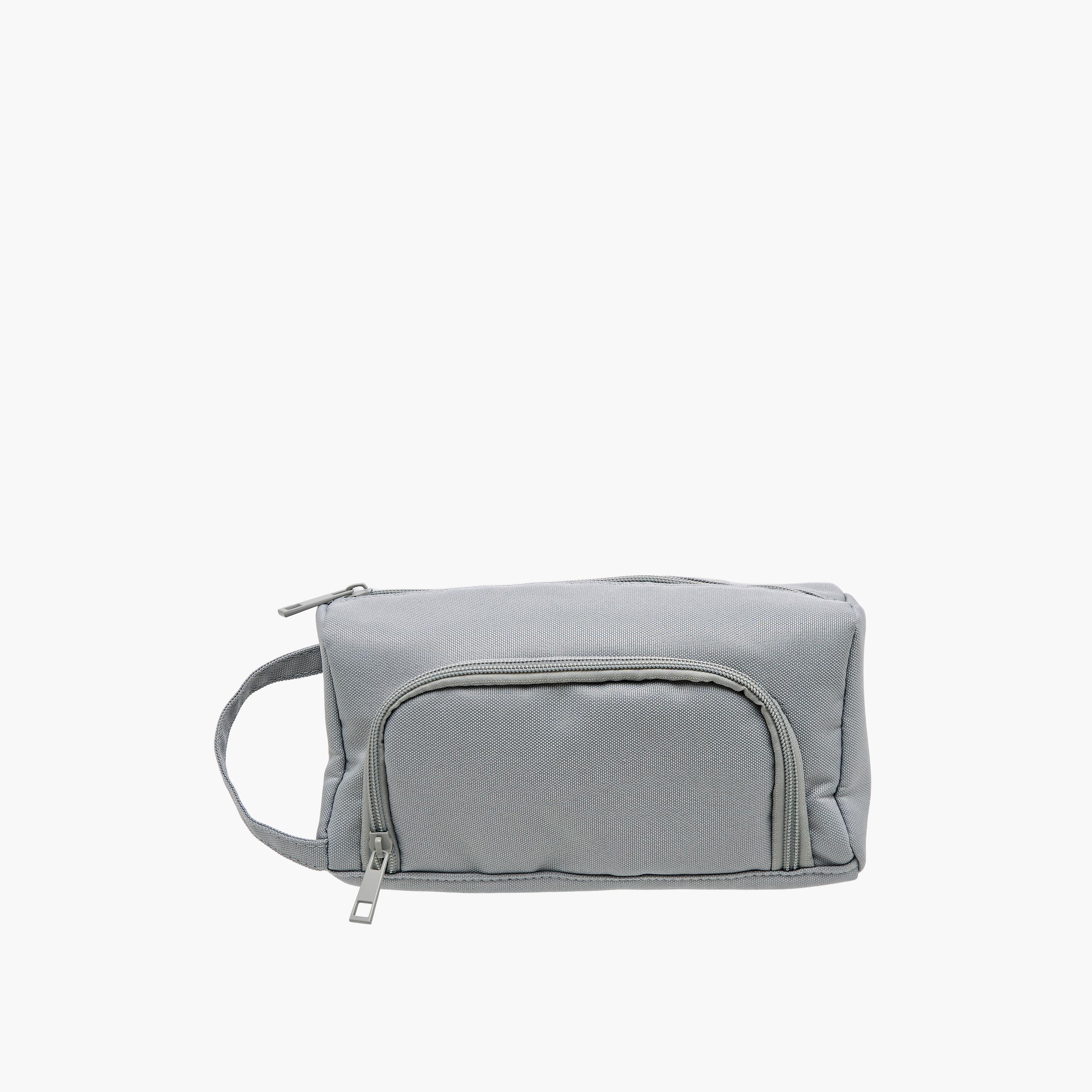 Solid Pencil Case with 2 Compartments-school-stationery-pencilcases-image-1
