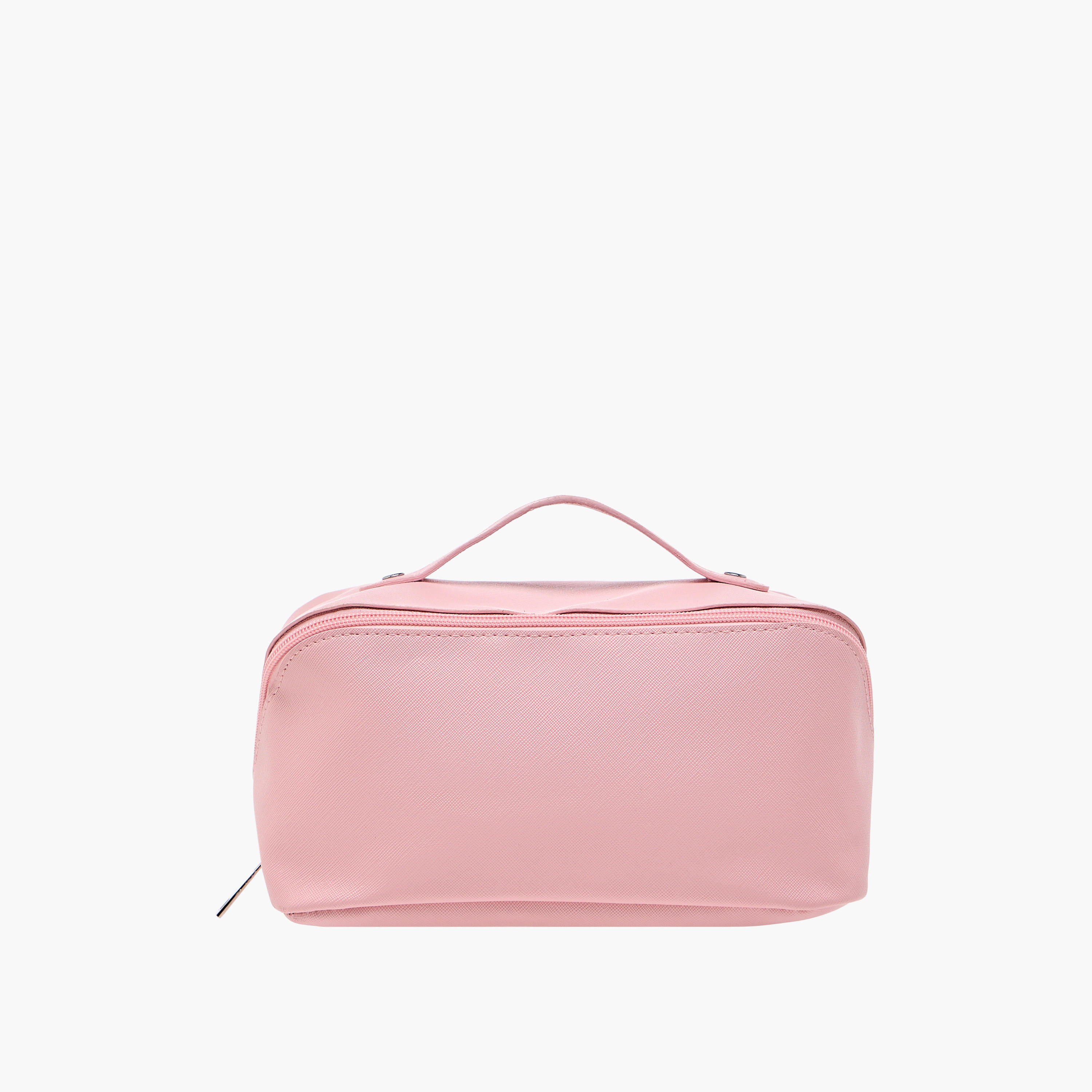 Cosmetic Pouch with Top Handle and Zip Closure - 12.7x12.7x24 cms-women-watchesandjewellery-jewellery-storage-image-1