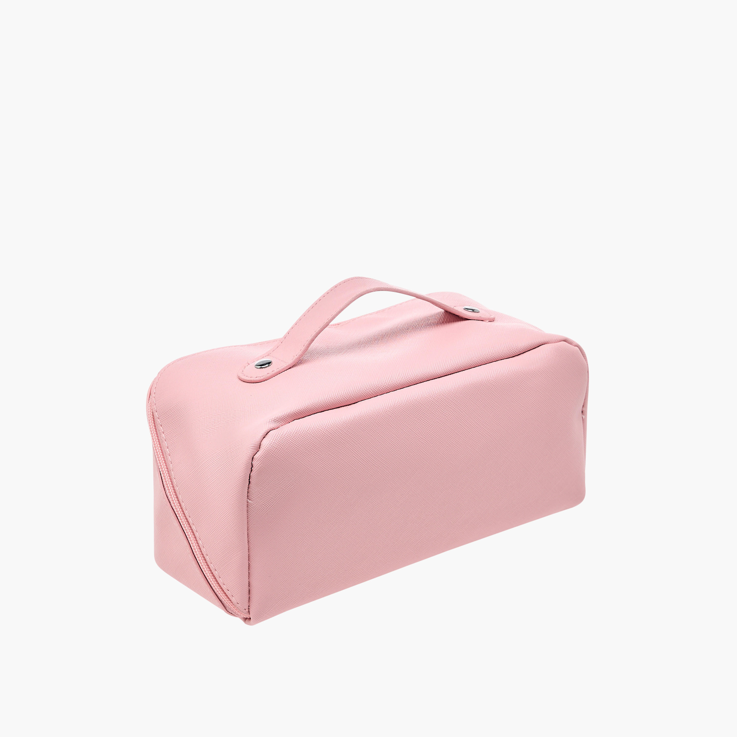 Cosmetic Pouch with Top Handle and Zip Closure - 12.7x12.7x24 cms-women-watchesandjewellery-jewellery-storage-image-4