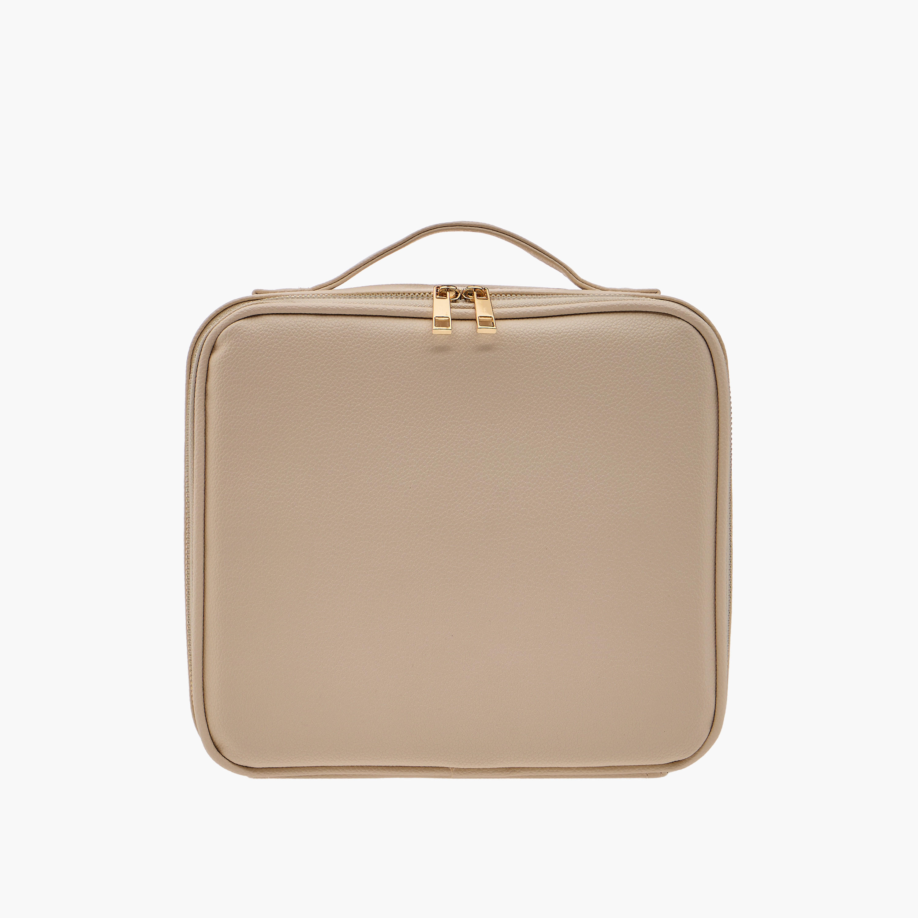 Cosmetic Pouch with LED Light and Mirror - 25x23x10 cms-women-watchesandjewellery-jewellery-storage-image-1