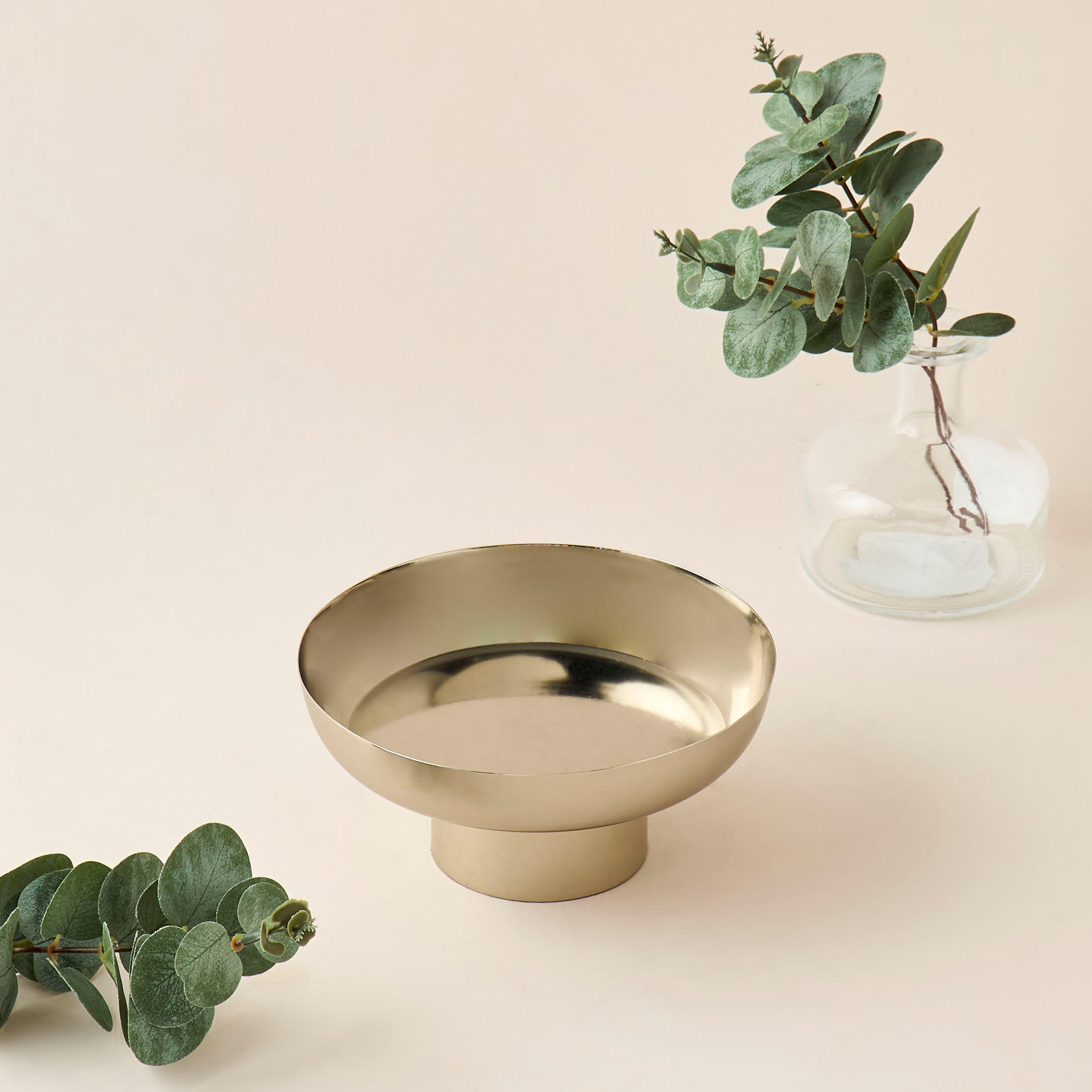 Decorative Footed Bowl - 17x17x8 cms-household-decor-vasesandbowls-image-2