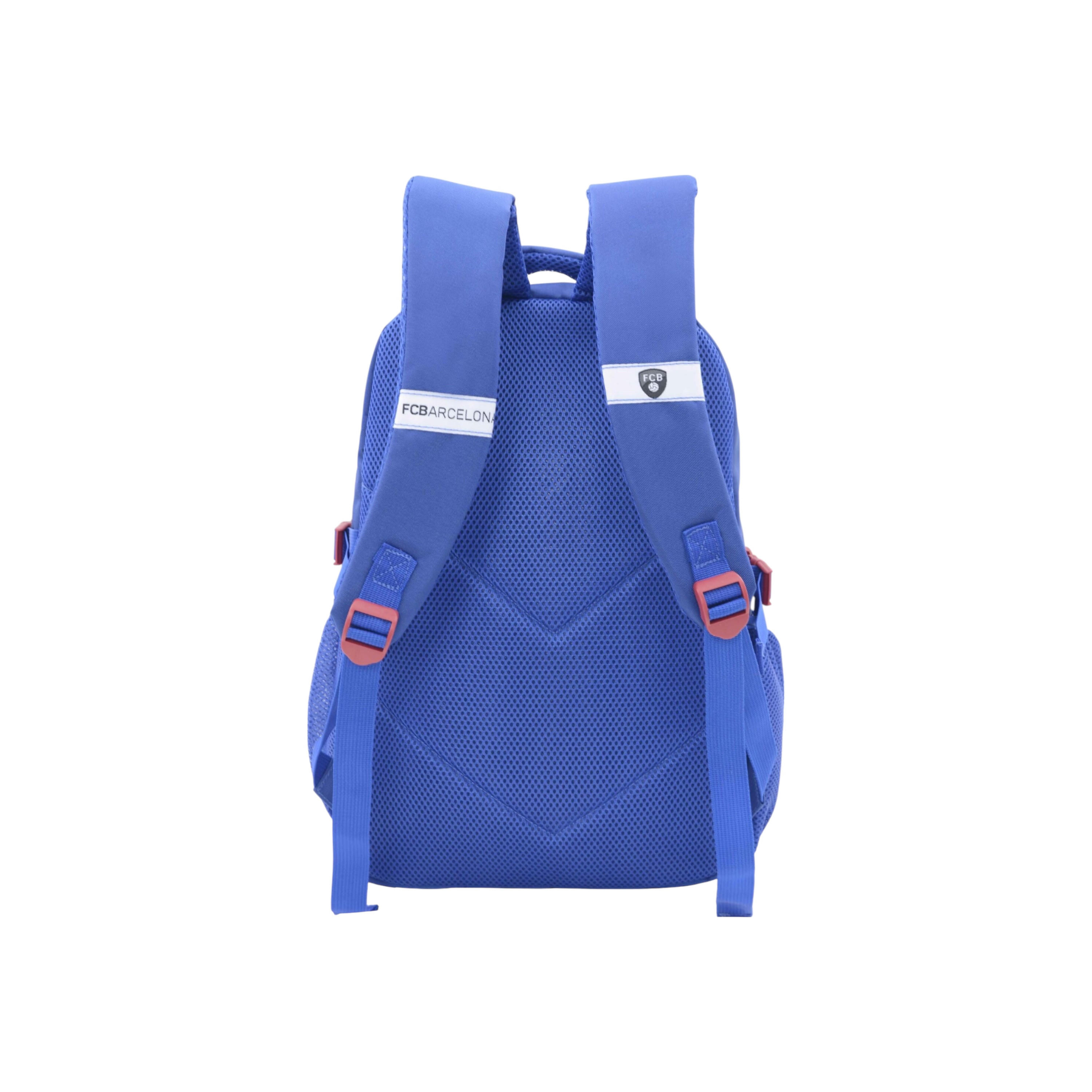 FC Barcelona Printed Backpack with Adjustable Straps and Zip Closure - 6x12x21 cms-school-bagsandbackpacks-backpacks-image-3