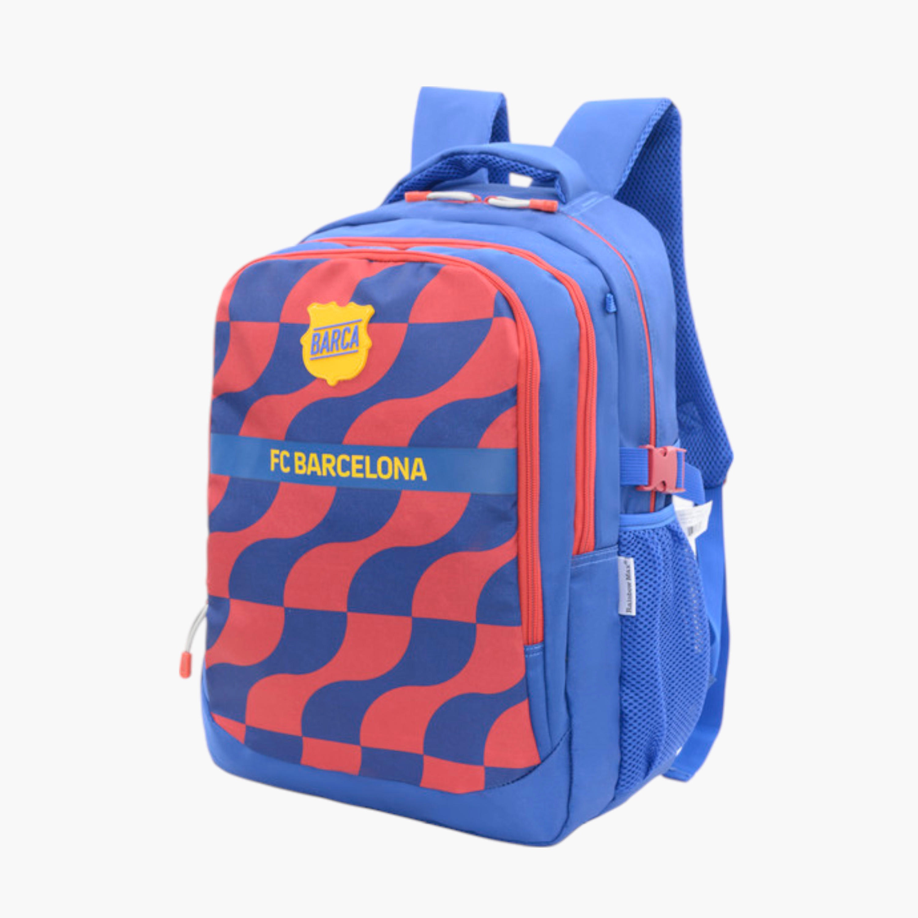 FC Barcelona Printed School Backpack with Adjustable Shoulder Straps - 12x21 cms-school-bagsandbackpacks-backpacks-image-2