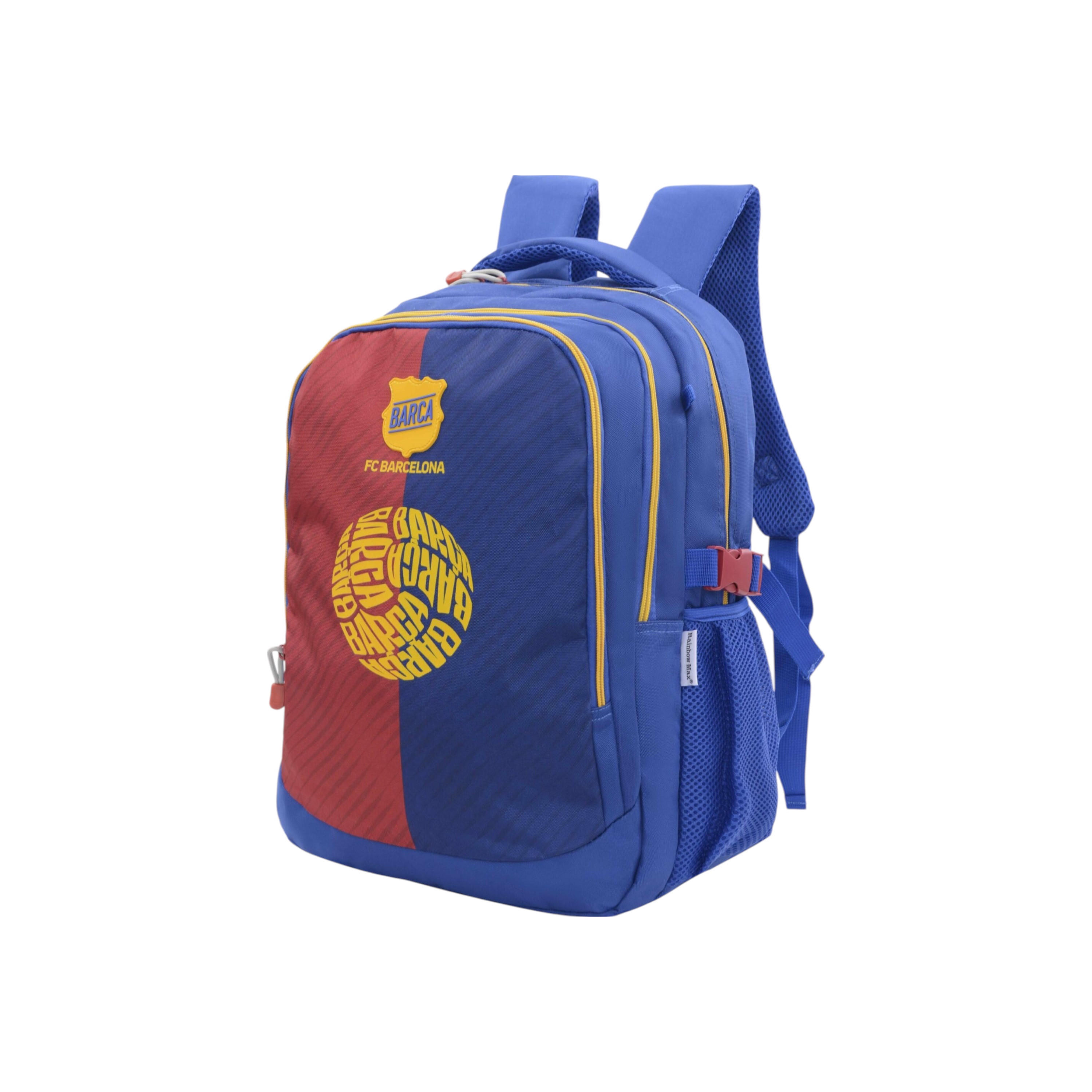 FC Barcelona Printed Backpack with Adjustable Straps and Zip Closure - 6x12x21 cms-school-bagsandbackpacks-backpacks-image-2