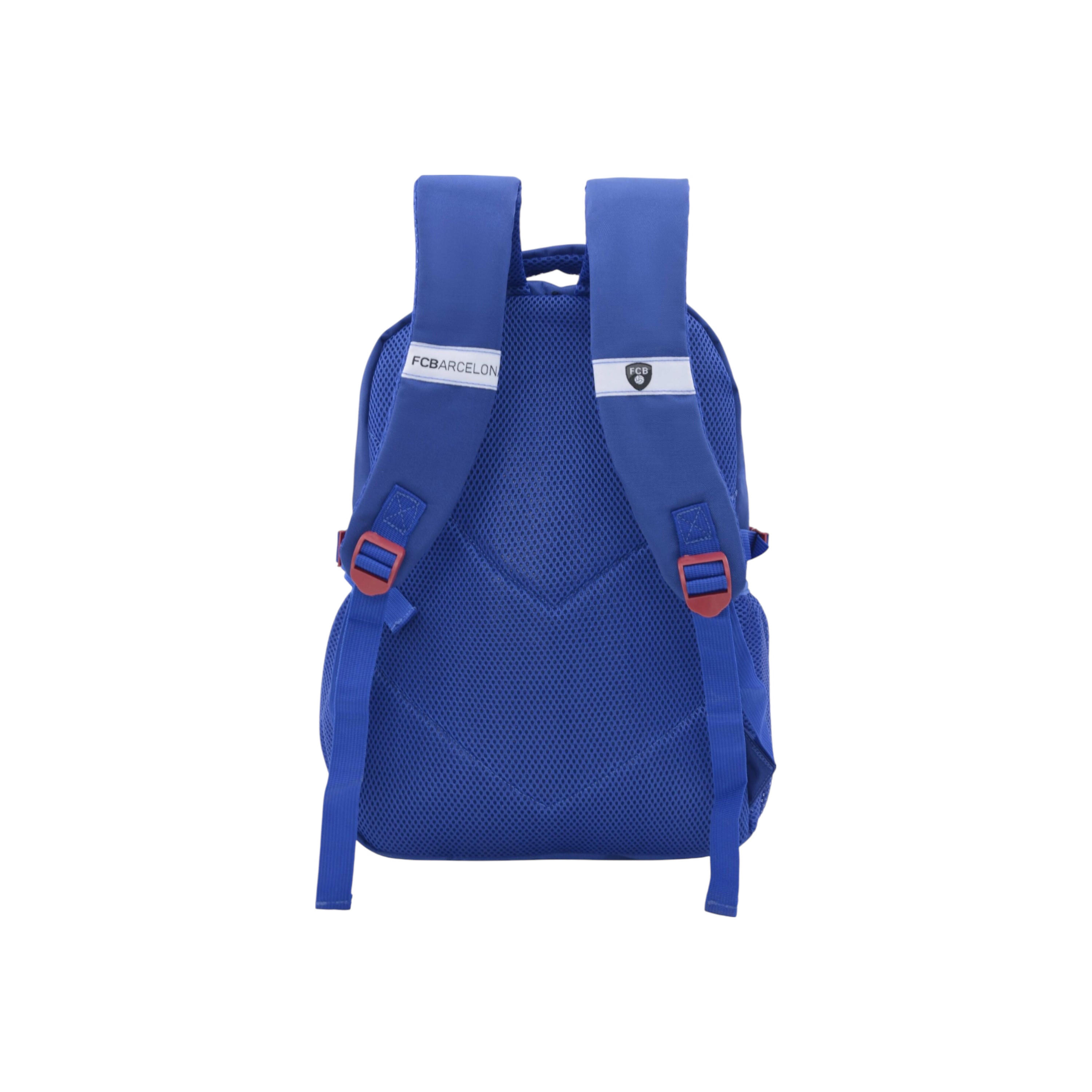 FC Barcelona Printed Backpack with Adjustable Straps and Zip Closure - 6x12x21 cms-school-bagsandbackpacks-backpacks-image-3