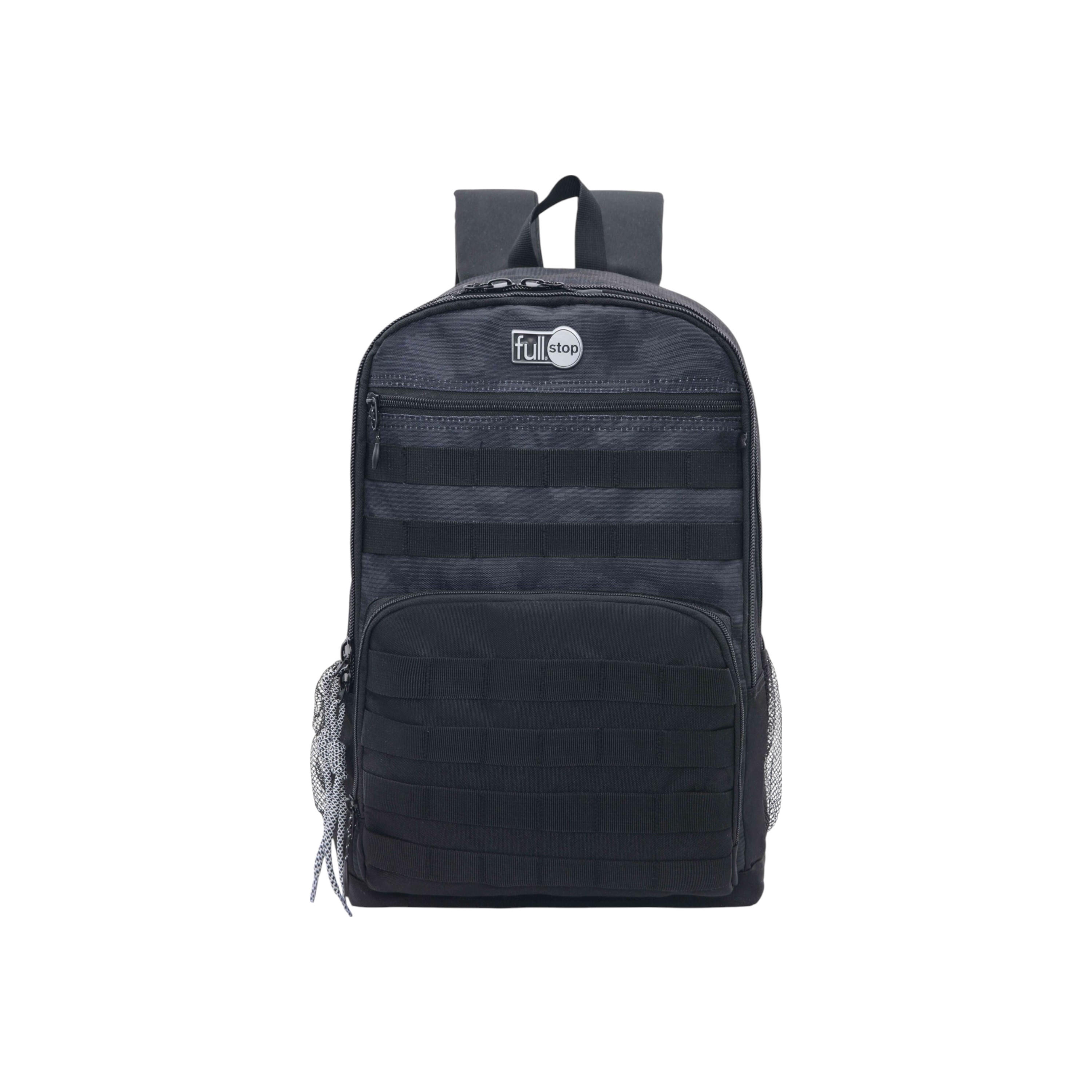 Full Stop Solid School Backpack with Adjustable Shoulder Straps - 12x21 cms-school-bagsandbackpacks-backpacks-image-1