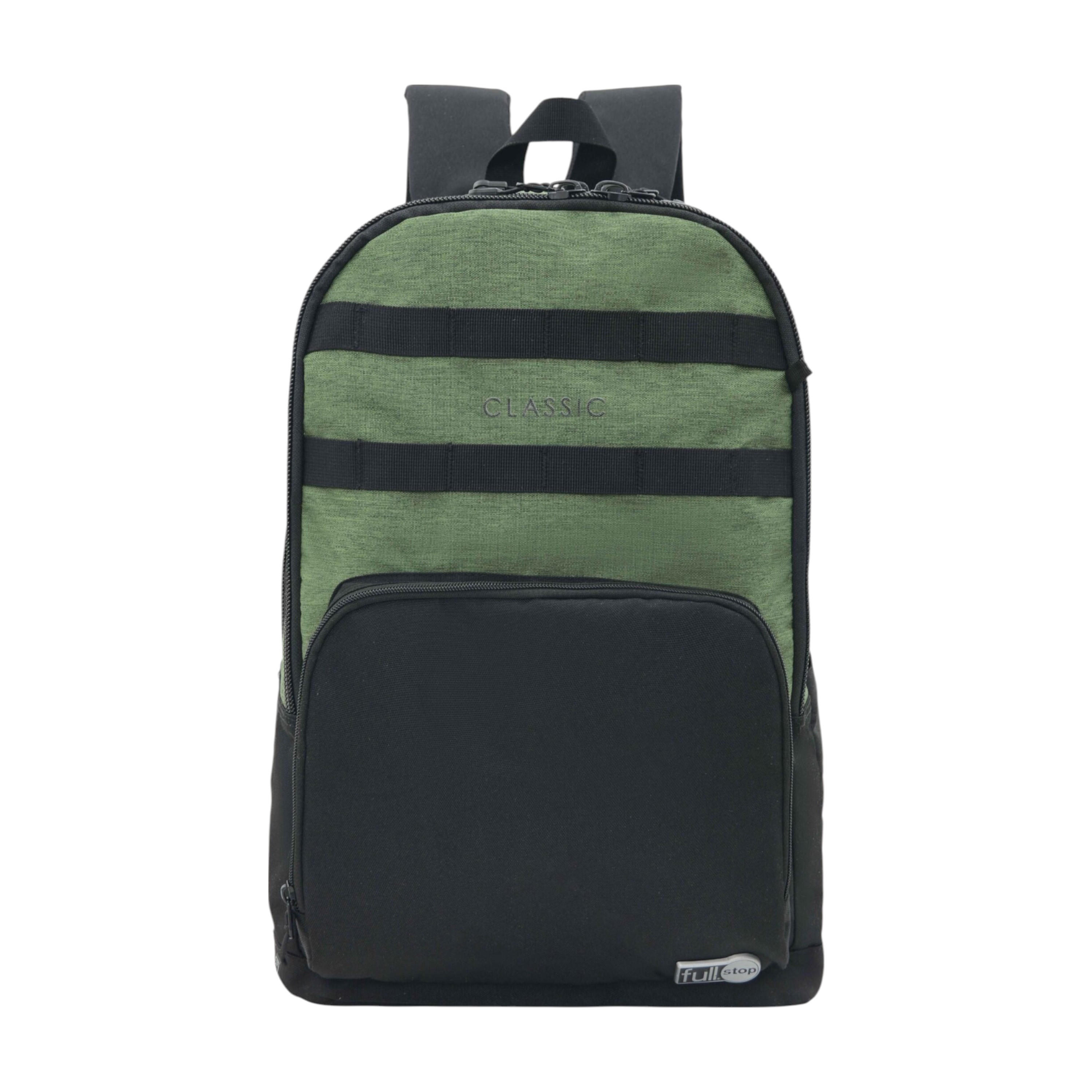 شنطة ظهر سادة بحمالات قابلة للتعديل وسحاب إغلاق من فول ستوب - 6x12x21 سم-school-bagsandbackpacks-backpacks-image-1