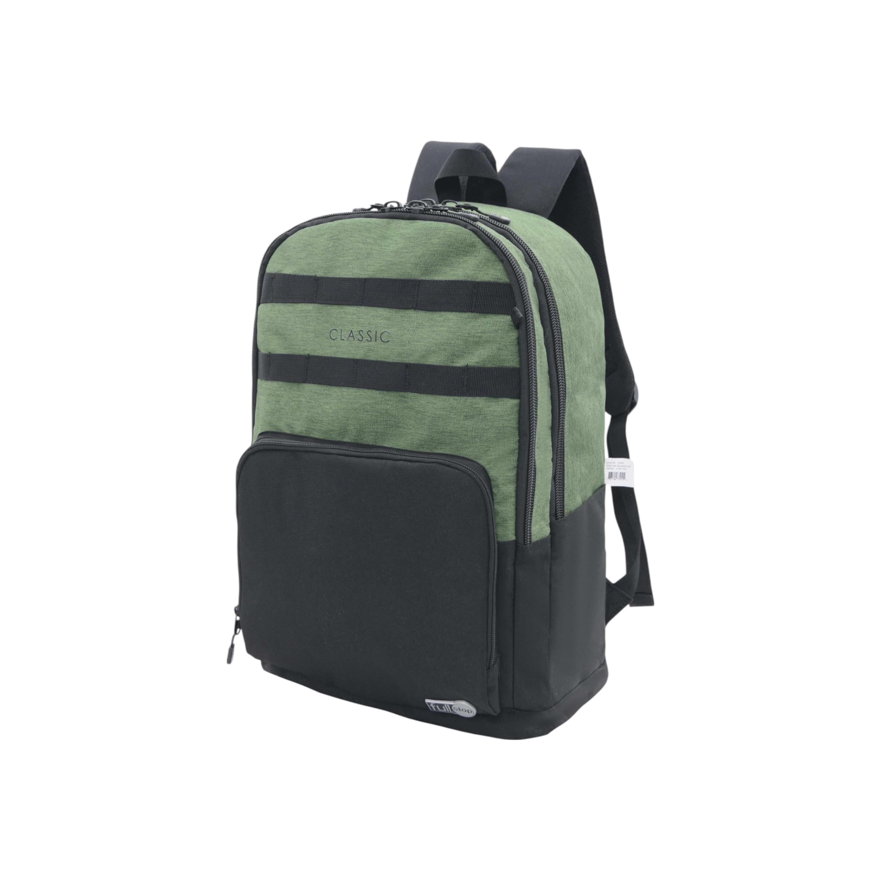 شنطة ظهر سادة بحمالات قابلة للتعديل وسحاب إغلاق من فول ستوب - 6x12x21 سم-school-bagsandbackpacks-backpacks-image-2