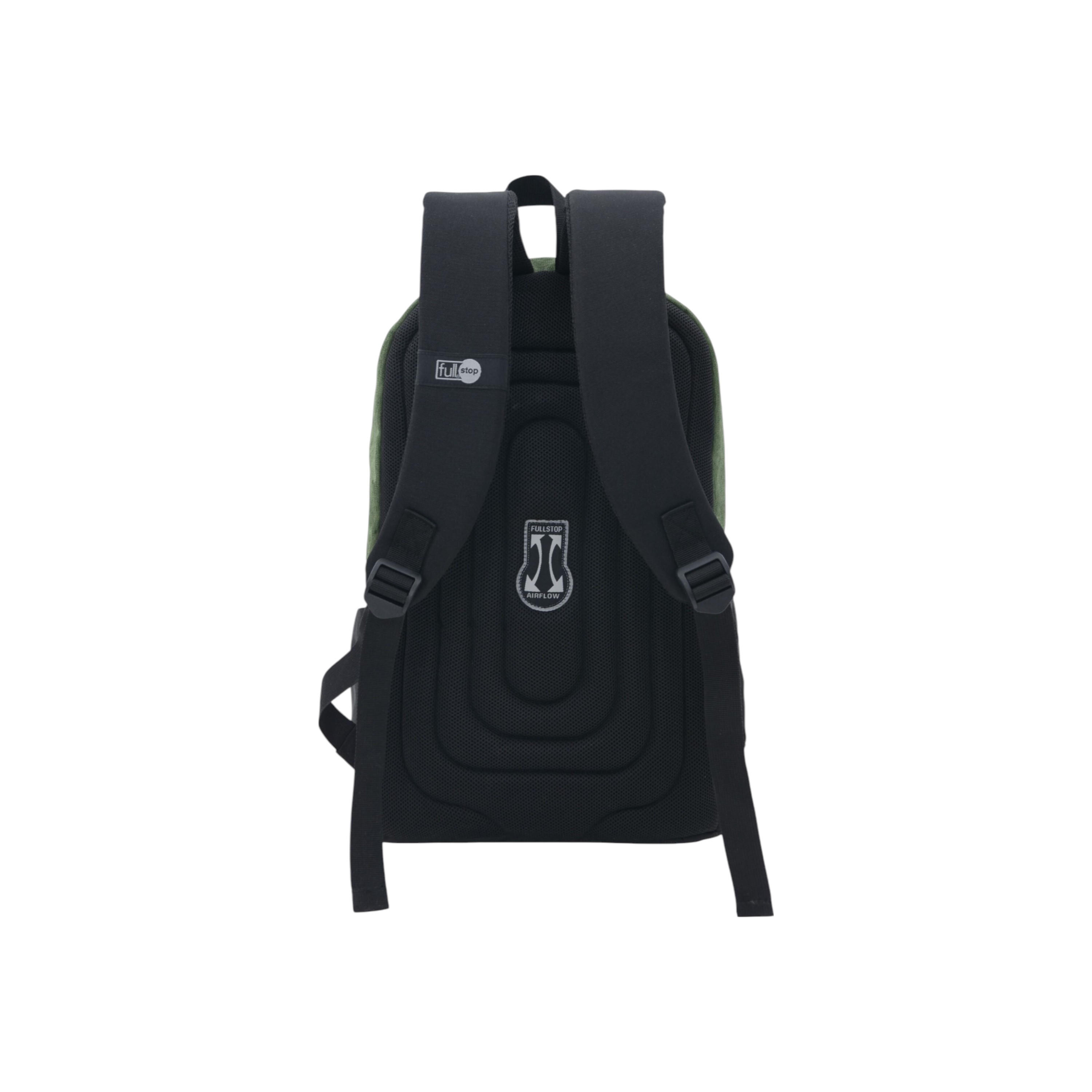 شنطة ظهر سادة بحمالات قابلة للتعديل وسحاب إغلاق من فول ستوب - 6x12x21 سم-school-bagsandbackpacks-backpacks-image-3