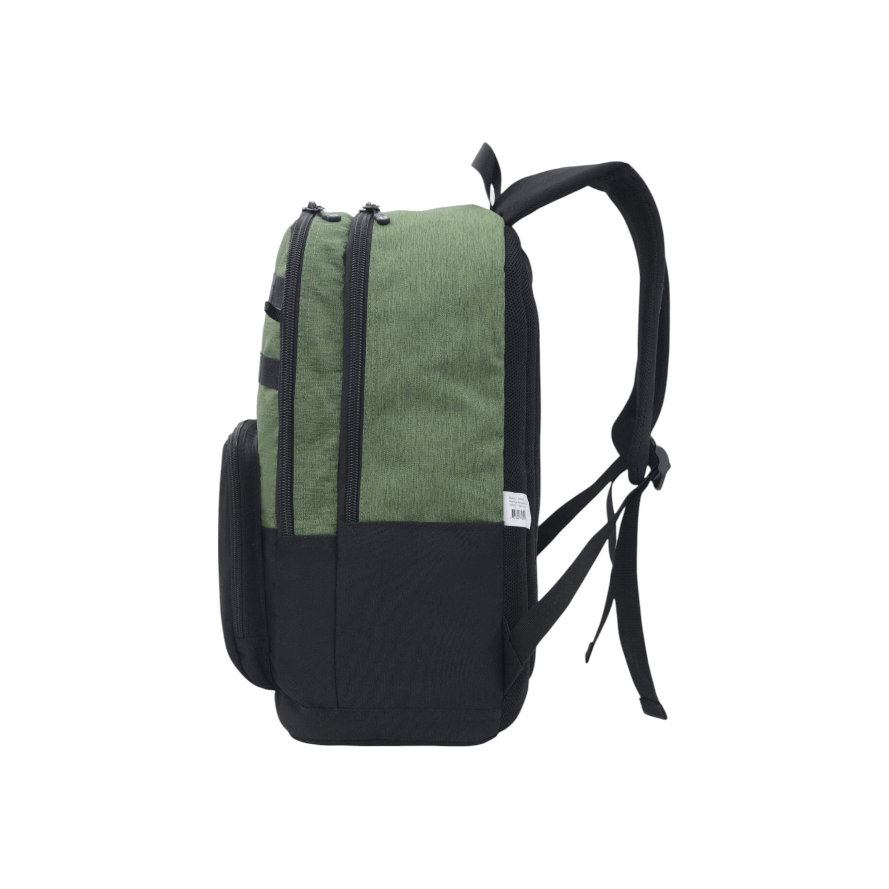 Full Stop Solid Backpack with Adjustable Straps and Zip Closure - 6x12x21 cms-school-bagsandbackpacks-backpacks-image-4
