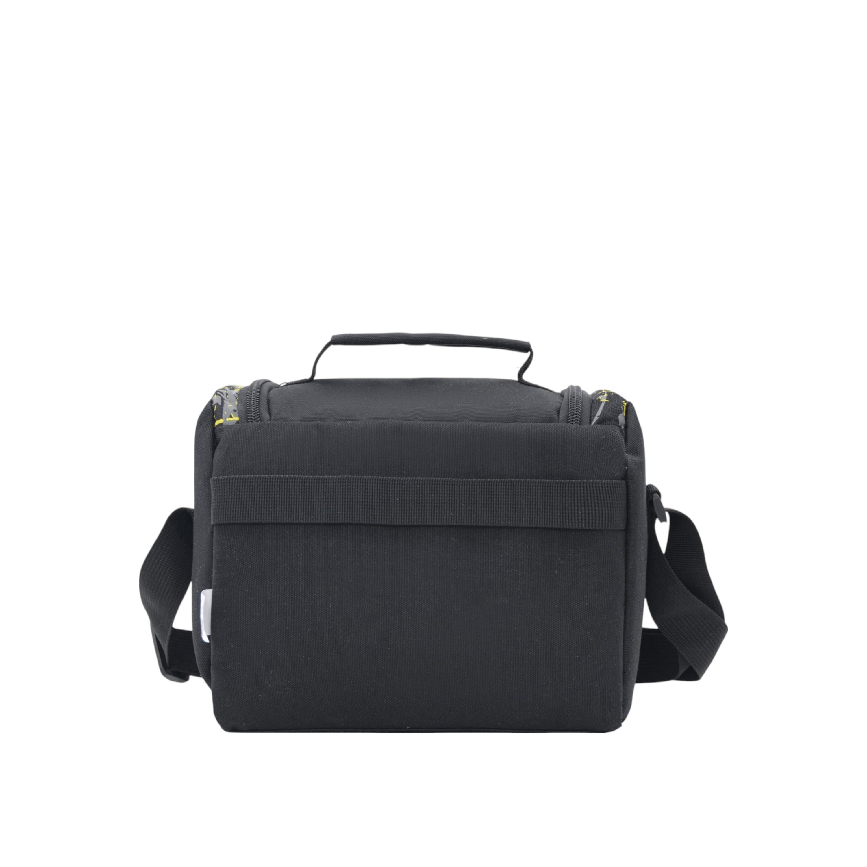 Full Stop Printed Lunch Bag with Adjustable Strap and Zip Closure-school-lunchessentials-lunchbags-image-2