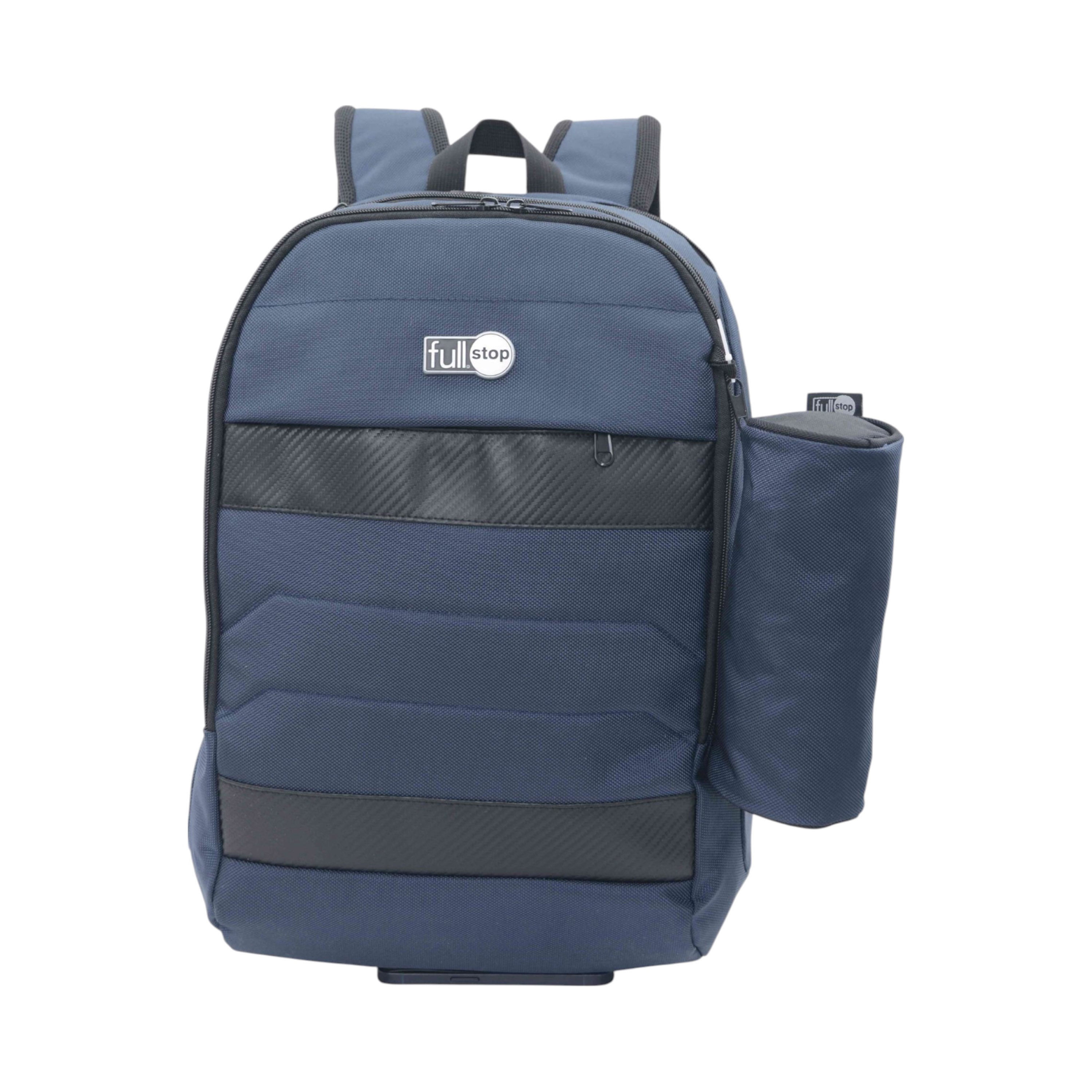 شنطة مدرسية سادة بحمالات كتف قابلة للتعديل من فول ستوب - 12×21 سم-school-bagsandbackpacks-backpacks-image-1