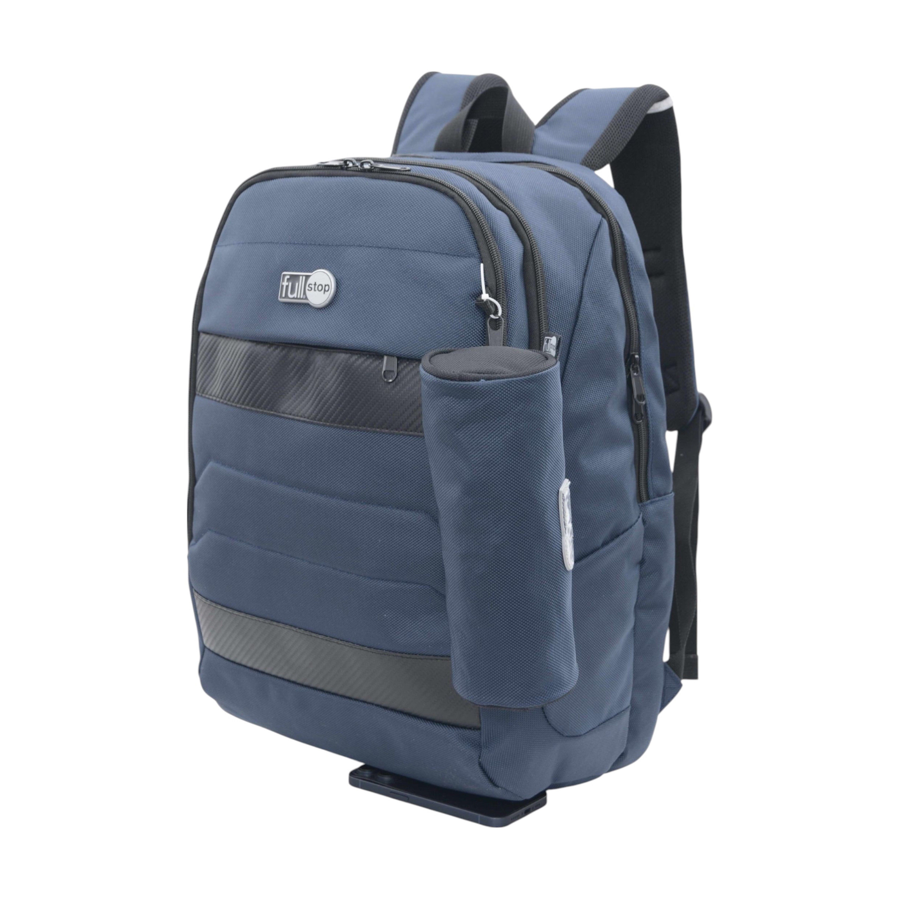 شنطة مدرسية سادة بحمالات كتف قابلة للتعديل من فول ستوب - 12×21 سم-school-bagsandbackpacks-backpacks-image-2