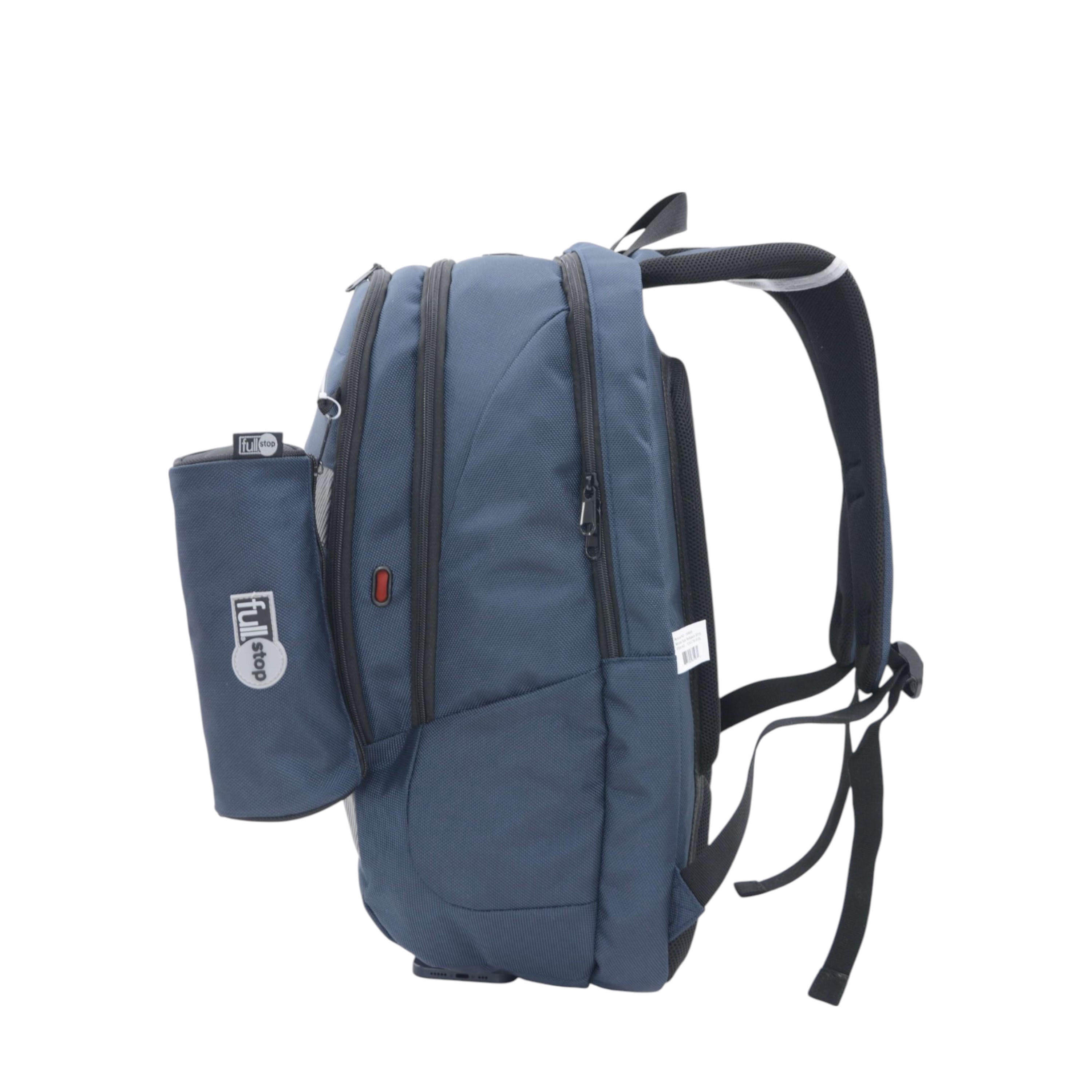 Full Stop Solid School Backpack with Adjustable Shoulder Straps - 12x21 cms-school-bagsandbackpacks-backpacks-image-3
