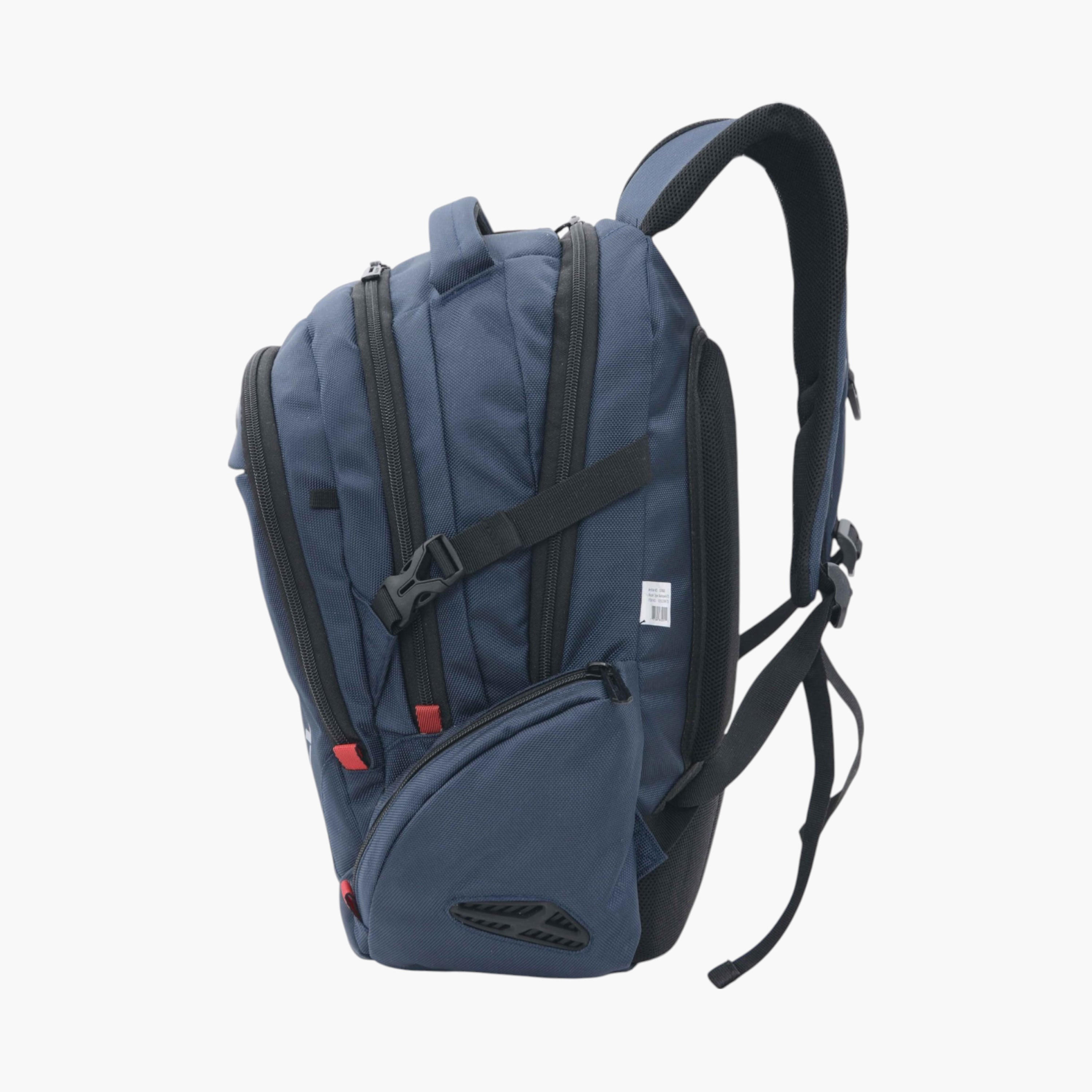Full Stop Solid Backpack with Adjustable Straps and Zip Closure - 6x12x21 cms-school-bagsandbackpacks-backpacks-image-4