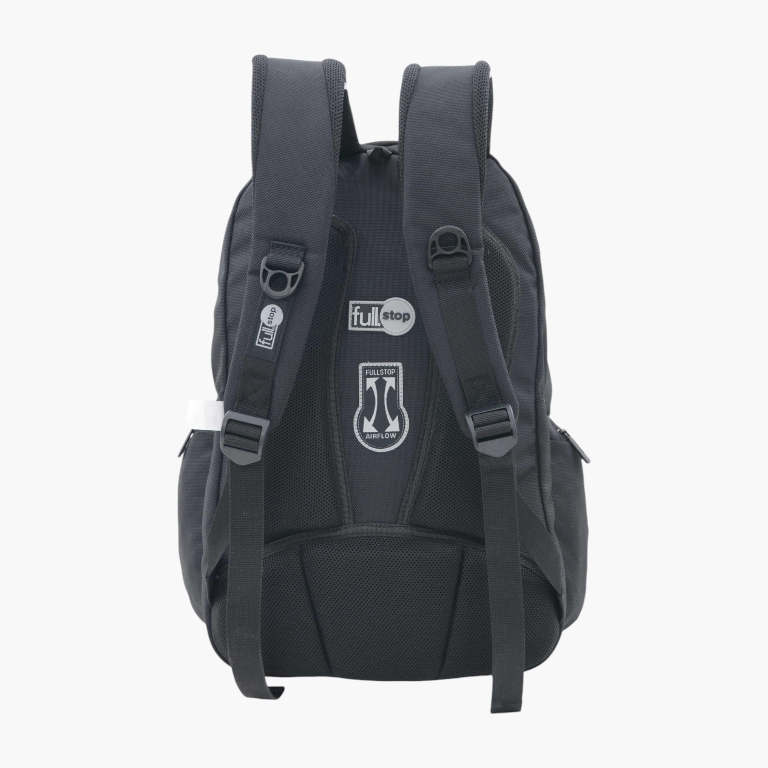 شنطة ظهر سادة بحمالات قابلة للتعديل وسحاب إغلاق من فول ستوب - 6x12x21 سم-school-bagsandbackpacks-backpacks-image-3