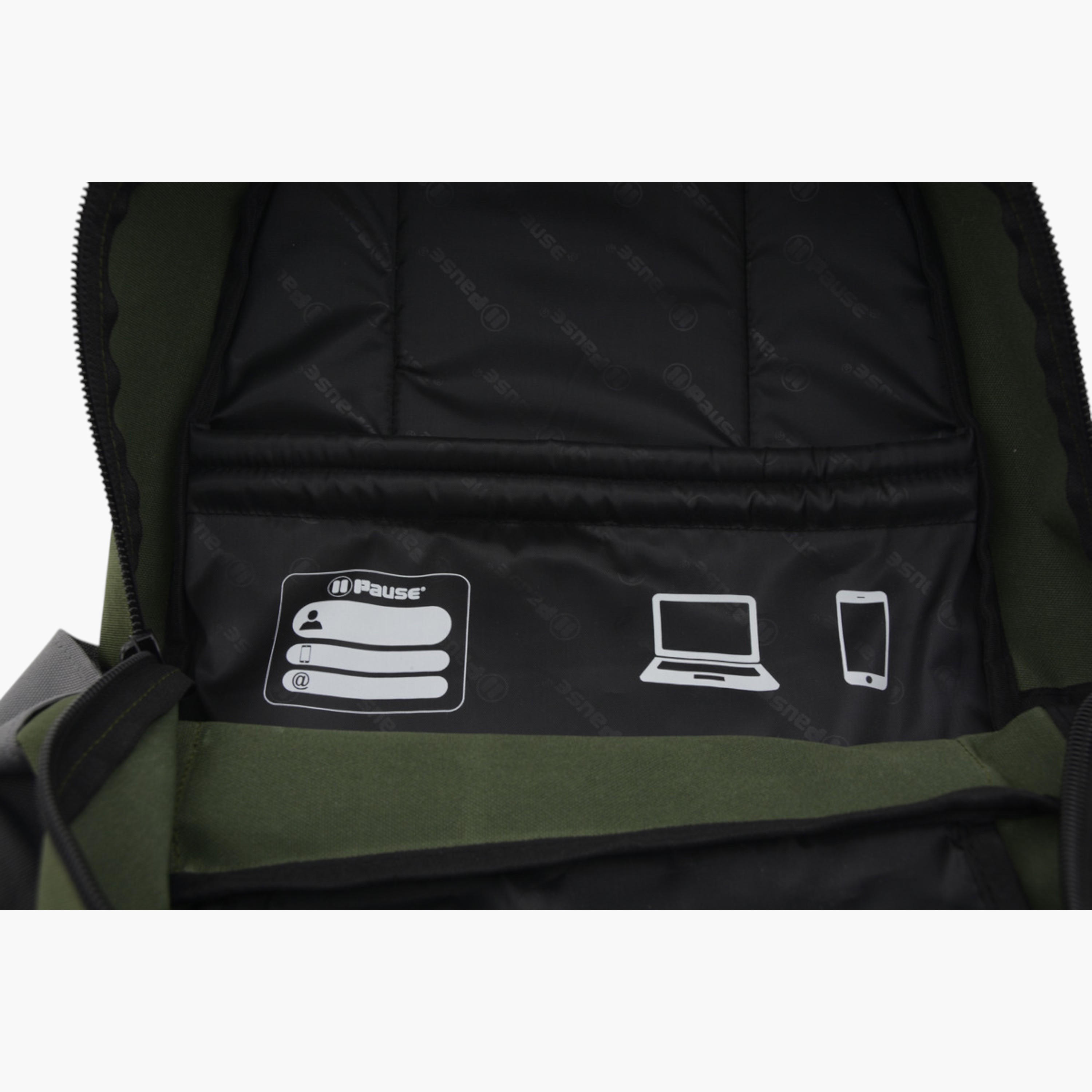 PAUSE Colourblock School Backpack with Adjustable Shoulder Straps - 12x21 cms-school-bagsandbackpacks-backpacks-image-4