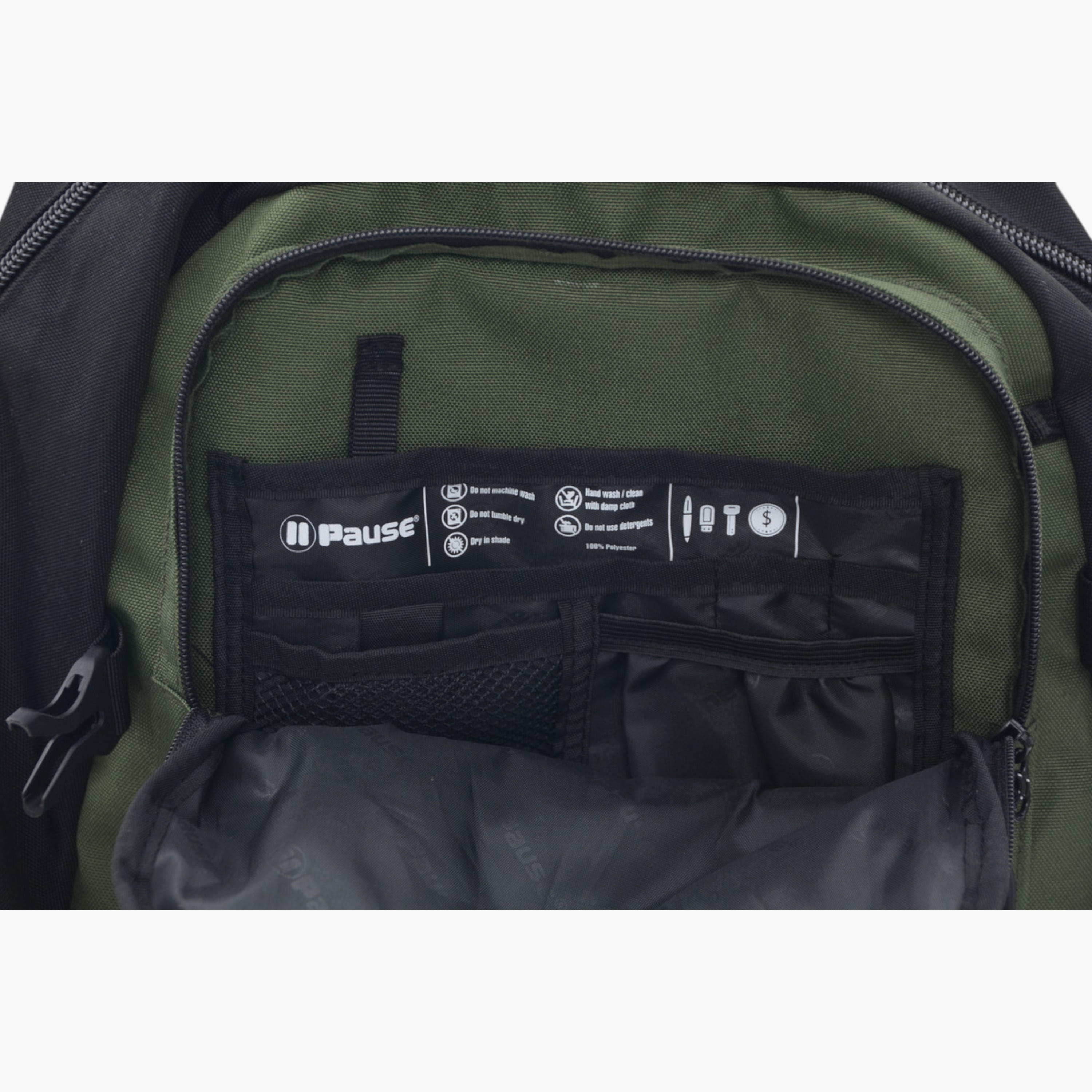 PAUSE Colourblock Trolley School Backpack with Retractable Handle - 27x10x31 cms-school-bagsandbackpacks-trolleybags-image-3