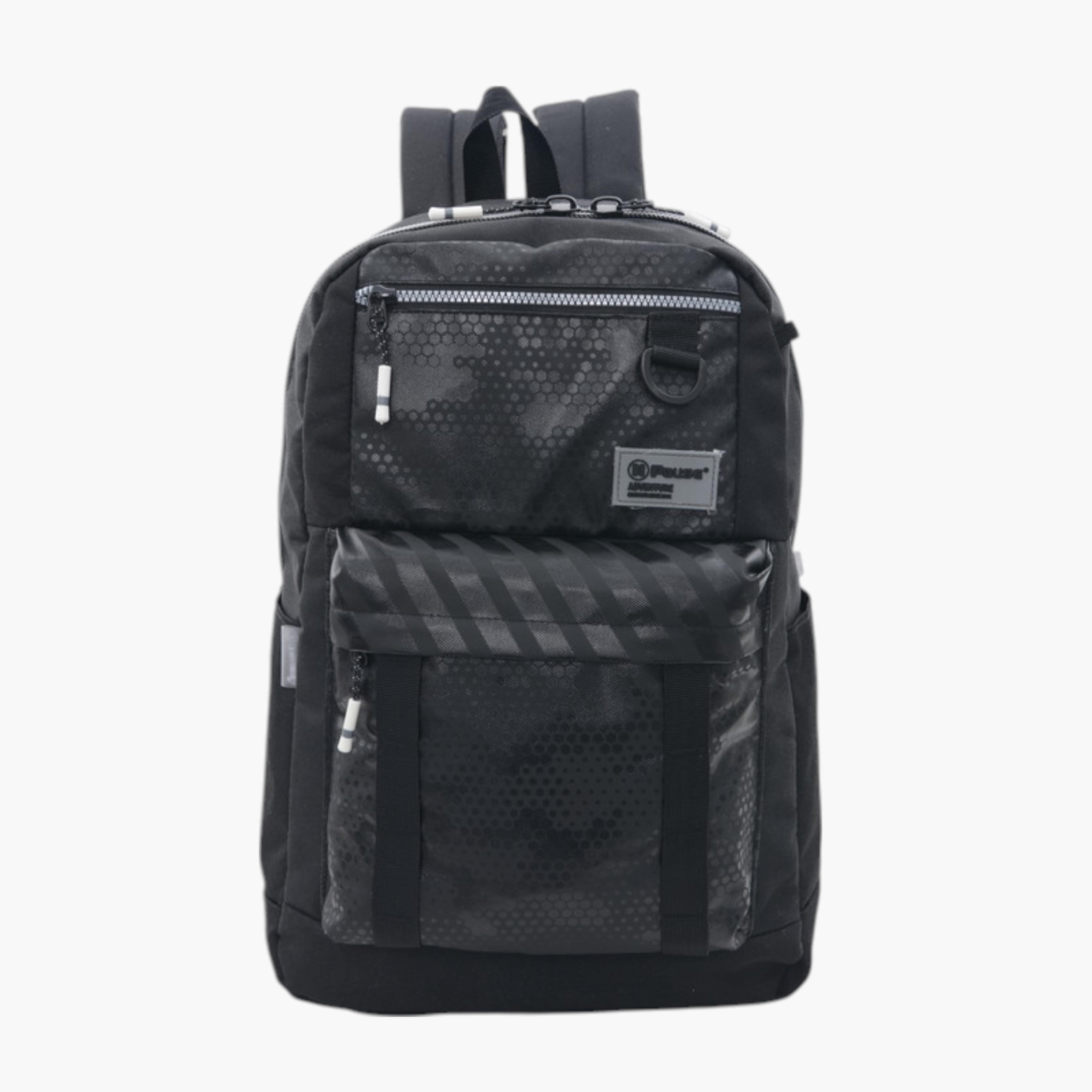 شنطة ظهر مدرسية بارزة الملمس مع حمّالات كتف قابلة للتعديل من بوز - 12×21 سم-school-bagsandbackpacks-backpacks-image-1